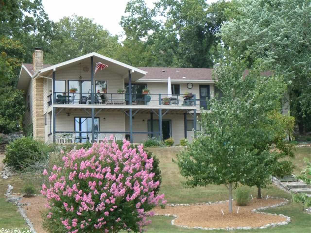 2,500 sq ft of living space in this 3 bedroom, 1 full and 3 3/4 baths home on deep water of Thunderbird Lake! Vinyl siding on the exterior for easy maintenance, 2006 architectural shingles, 2005 septic tank installed, 2004 central gas heat, formal living room plus den overlooking 97' of water frontage and fairly new double boat dock. Two car garage, finished basement, walk-in kitchen pantry, and wood burning fireplace. This home has style and character and has been beautifully maintained with you in mind.