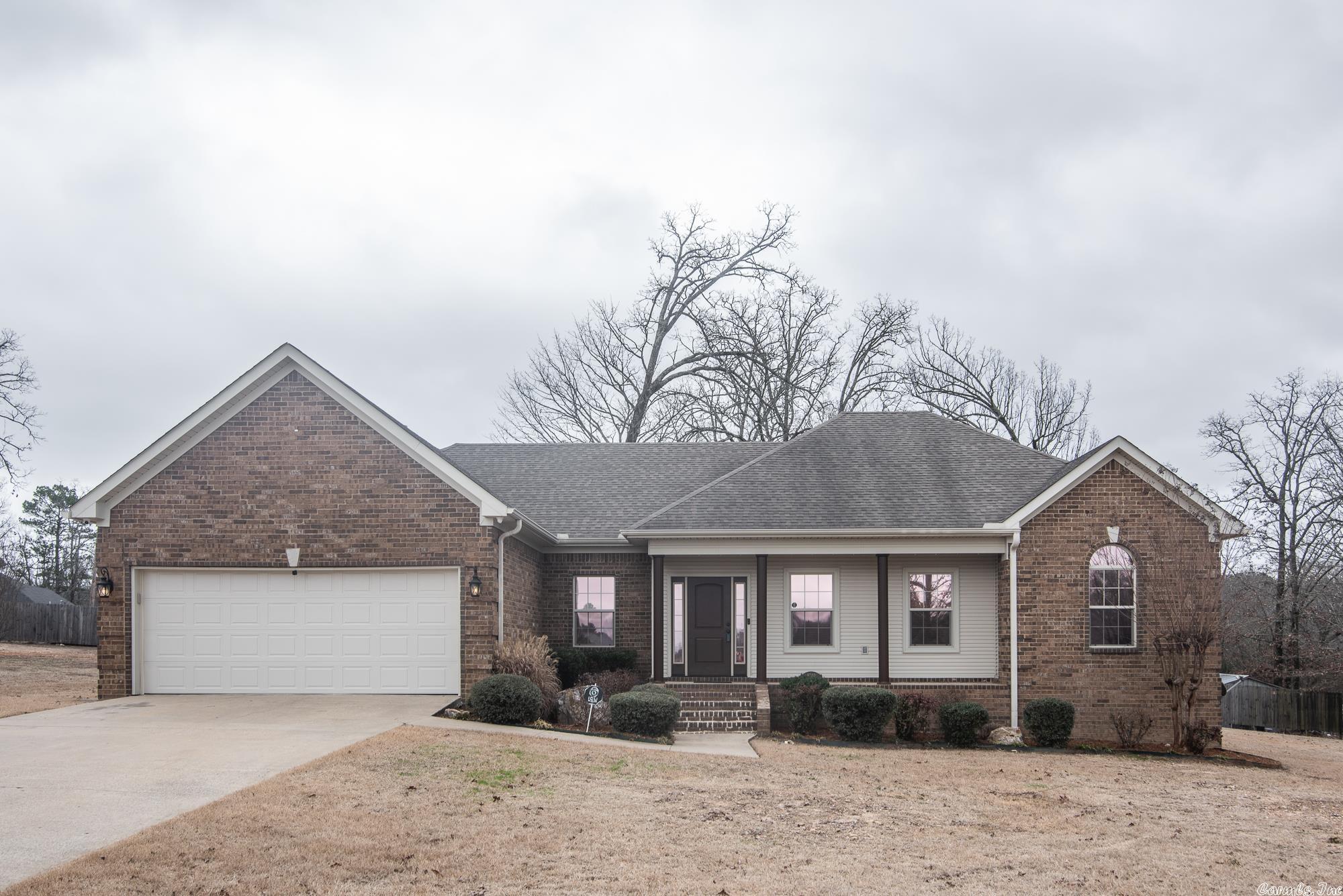 Great home located in a desirable subdivision in Saline County. This home sets in a cul- de-sac on a very quiet street. Features 3 b/r, 2 bath, open floor plan, granite in kitchen, stainless appliances, new paint throughout, fireplace, built-ins, office that could be a 4th bedroom, large laundry room with storage, large back deck, privacy fenced, large master closet that connects to the laundry room and master bedroom. Jacuzzi tub, and separate shower in master with double sinks and tankless water heater. Gutters around entire home, ICU Security System with cameras and NEW roof along with many more updates throughout the home.  Come see this beautiful home today.