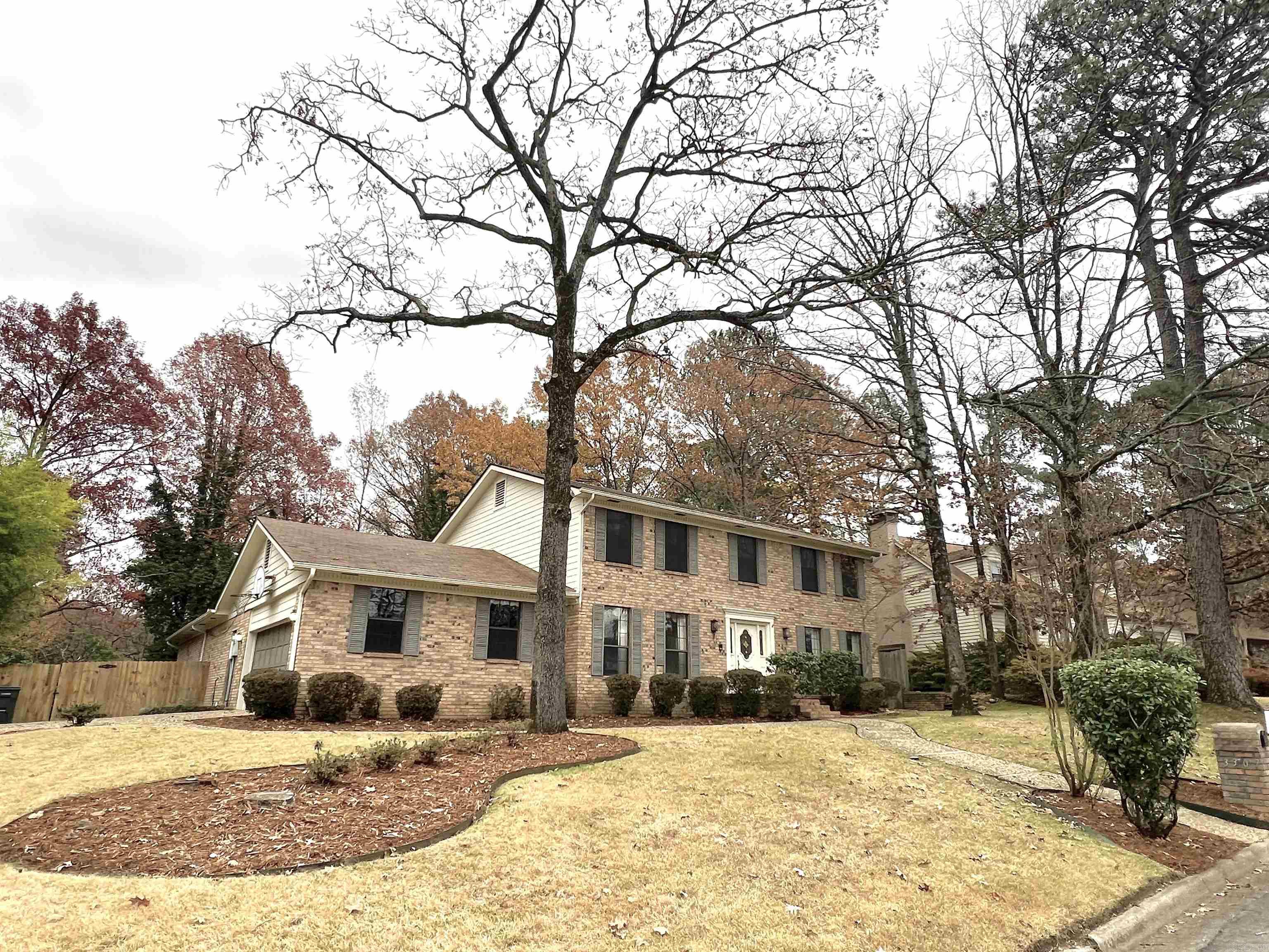 Hinson Road Beauty! Beautiful  5 bedroom 5 bathroom, all brick  Master suite downstairs would make a great in-law quarters ,master suite upstairs, formal living room ,den with woodburning fireplace, eat in kitchen ,wet bar, formal dinning room, large office or bonus room could be 6th bedroom, zoned heating and air about 3 years old, lots of updates granite counter tops through out,   ,hardwood and marble floors, inground pool, hot tub, sprinkler system, privacy fence ,beautiful land scaping, real bamboo trees on side of yard, two car garage, circular side drive, wood deck, storage room in back yard, workshop in garage, home well maintained, Awesome school district, room for in-laws suite, make a wonderful family home plenty room for the family.