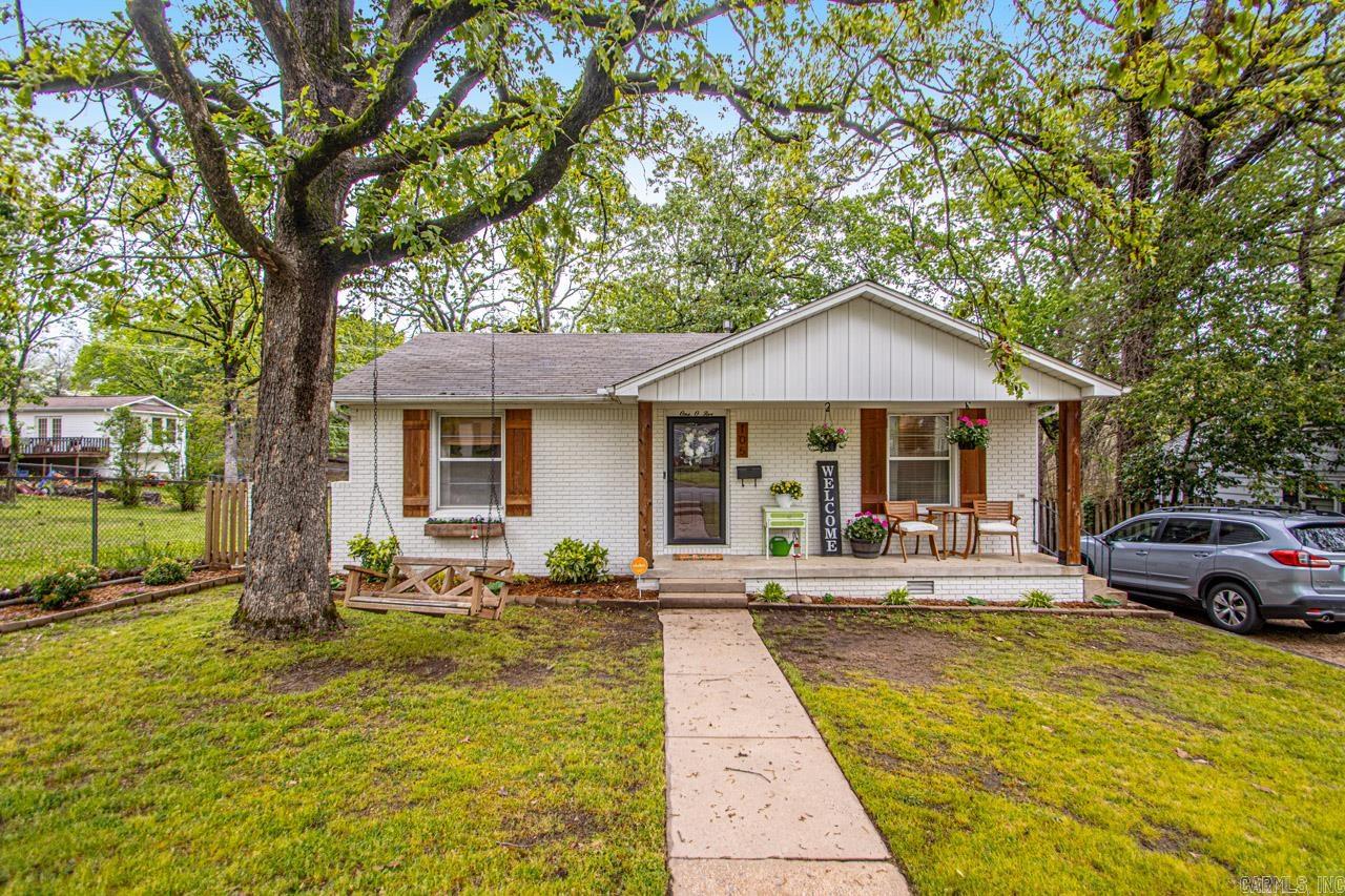 RARE FIND!! How about a 2 owner home that has been loved on since it was built in the 50's?! Sooo precious! Many updates! Roof 2020! HWH 2022! Many many more! Wood floors are fabulous! Two living areas! Den w/fireplace would be a great office/playroom area! Updated kitchen! Gas stove! Solid surface counter tops! Pretty Cabinetry! Bathrooms are updated too! Sunshine floods this home! Large master! Room for all the furniture! Utility - mud rm at the back door. Laundry Room! Covered patio and large deck for grilling! Fully fenced and large back yard for family gatherings! Storage area under house! Your just gonna love it! See agent remarks..
