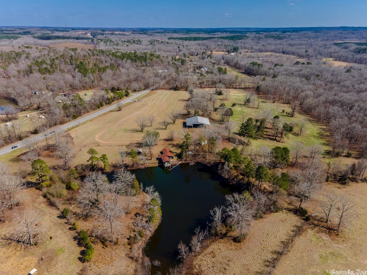 The most gorgeous land in Saline County !! You will enjoy beautiful views of the Saline river running through this 140 acres. Most of the land is pasture.There is a cute and cozy cabin located on the property and stunning views of the bluff throughout the land.