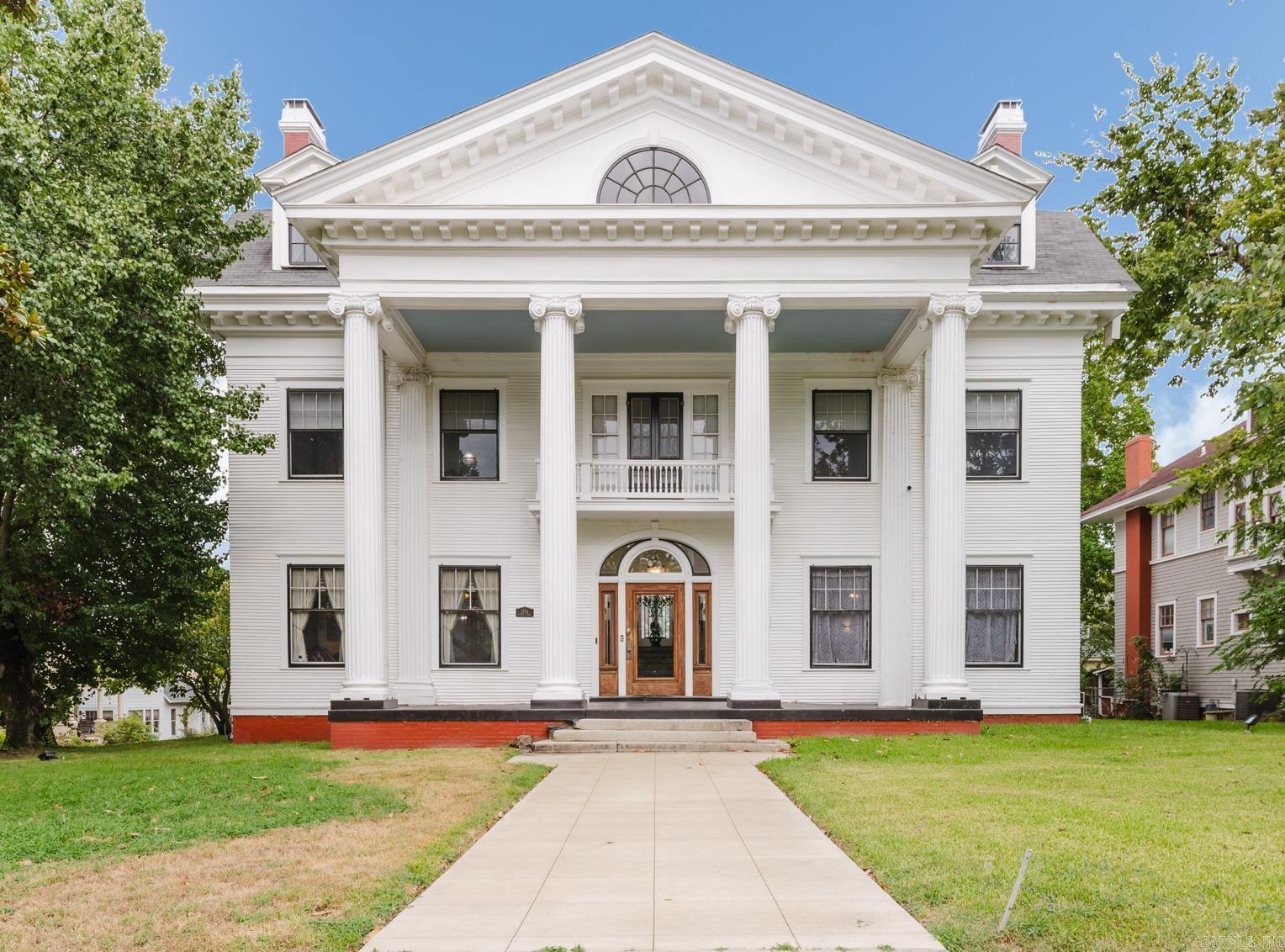 Experience Little Rock history, The Turner-Fulk House at 1701 Center St, a Colonial Revival masterpiece, designed by renowned architect Charles L. Thompson.  This home is a blend of historic grandeur and modern style. In the Governor's Mansion Historic District.  On the National Register of Historic Places, this 4-bedroom, 4.5-bathroom home is a piece of Beauty.  Inside, the 8,787 sq ft home features two large Parlors, built in book cases, multiple fire places and beautiful hardwoods. The grand entrance reflects the homes affluent history. The 3rd floor is finsihed with room to customize.  This home is truly one of Little Rock's most storied and a rare find. Don't miss your chance to own a piece of Arkansas's rich architectural history 'SEE AGENT REMARKS"