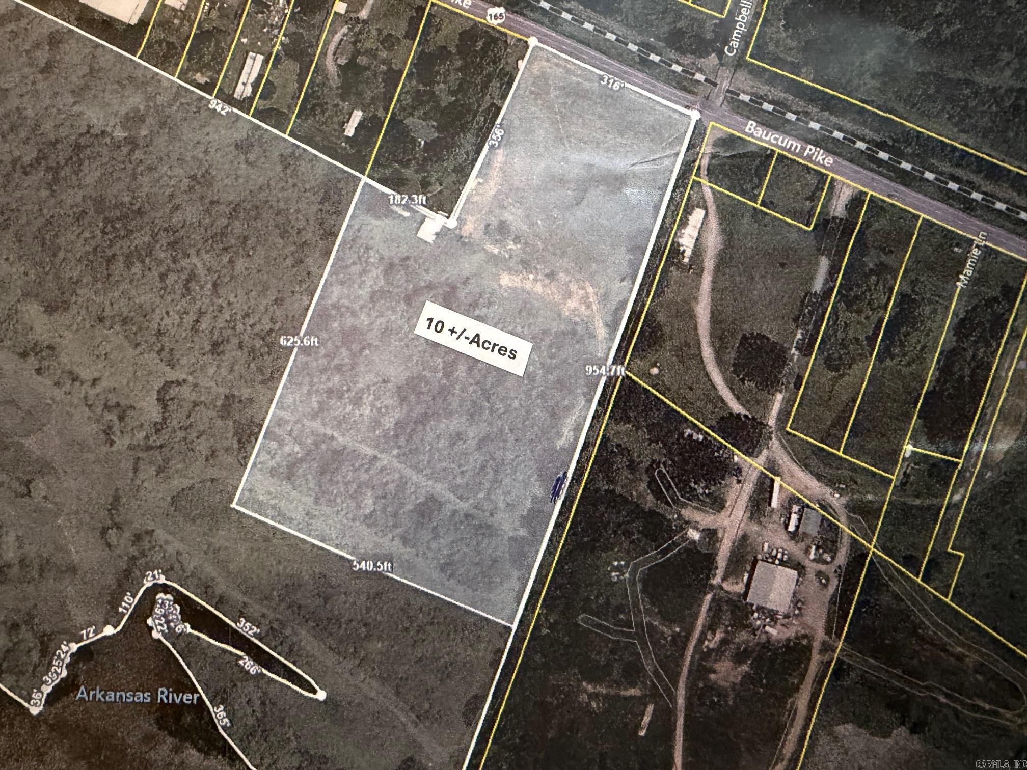 Zoned Light Industrial, 82 Acres with approximately 358 ft of Hwy 165 Frontage and 1/2 +/- mile of Arkansas River Frontage.  The location is 1 +/- mile East of the intersection of US Highway 70 (East Broadway) and 1.5 +/- miles West of I-440.