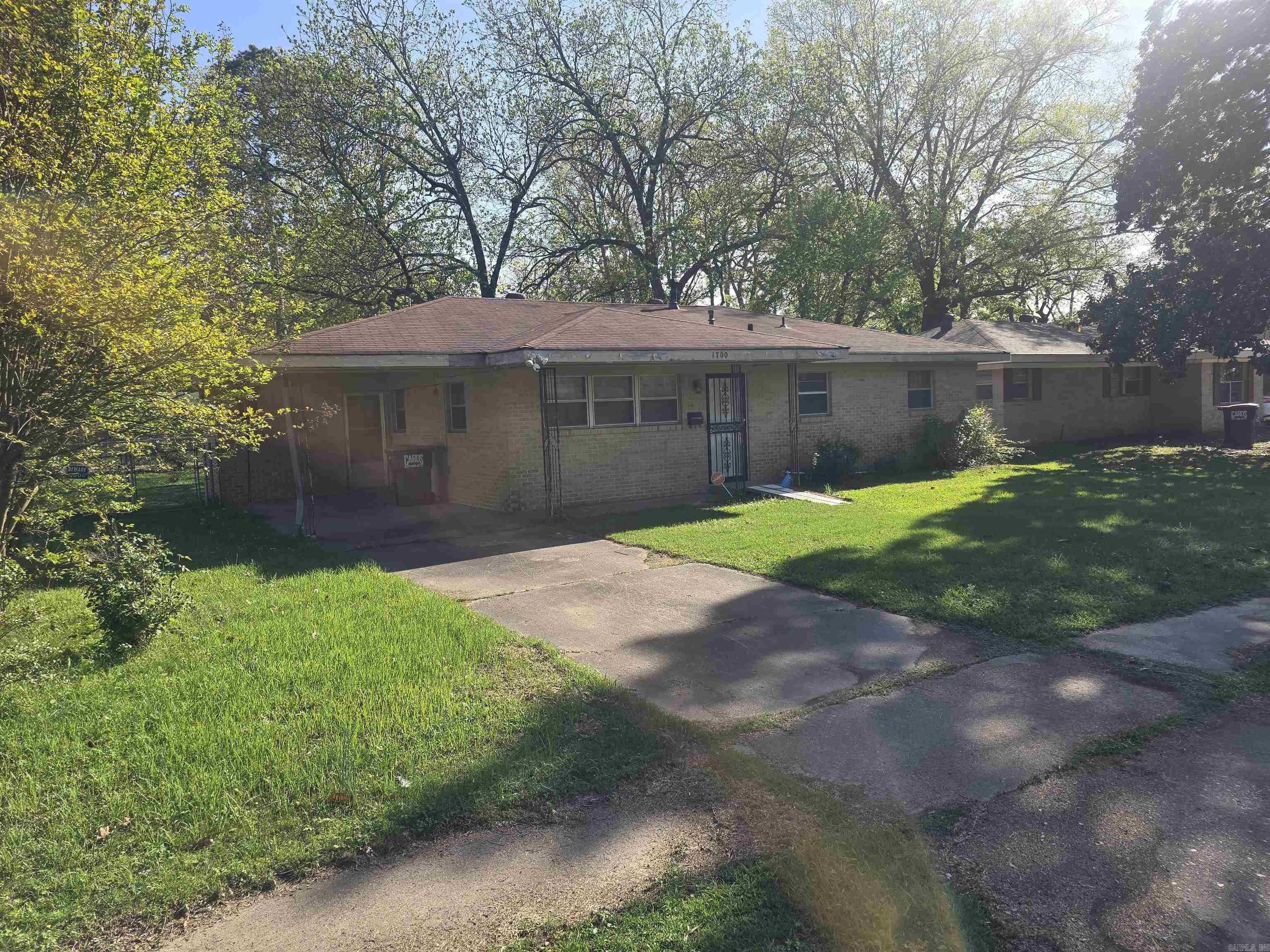 3-bedroom, 1-bath home with central heat and air located in a quiet neighborhood in Pine Bluff. Features a fenced backyard with two storage sheds, offering extra space for tools or hobbies. Great option for homeowners or investors alike.