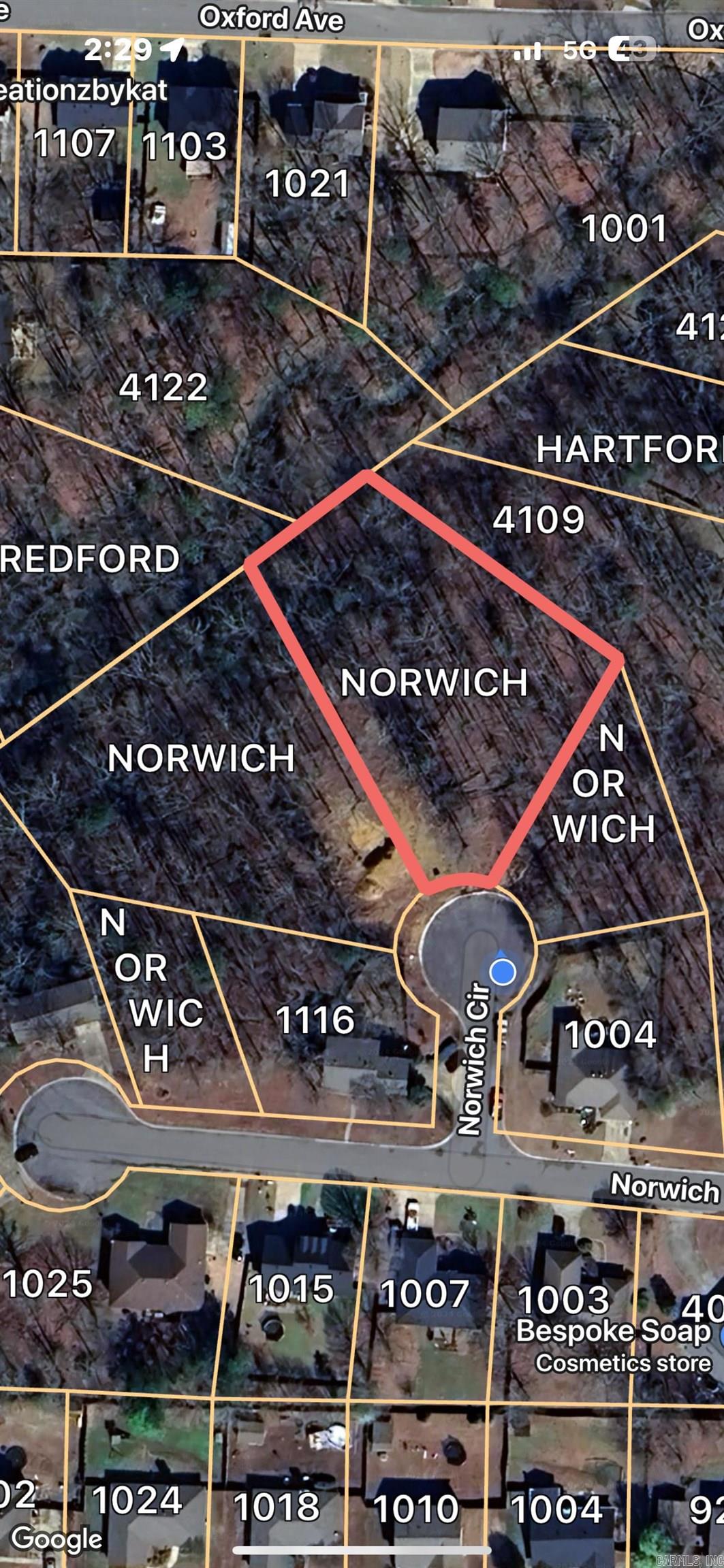 Large lot in Hartford Hills Subdivision. Located in a peaceful cul-de-sac with plenty of room for your dream home and outdoor living spaces. Convenient location to I-30