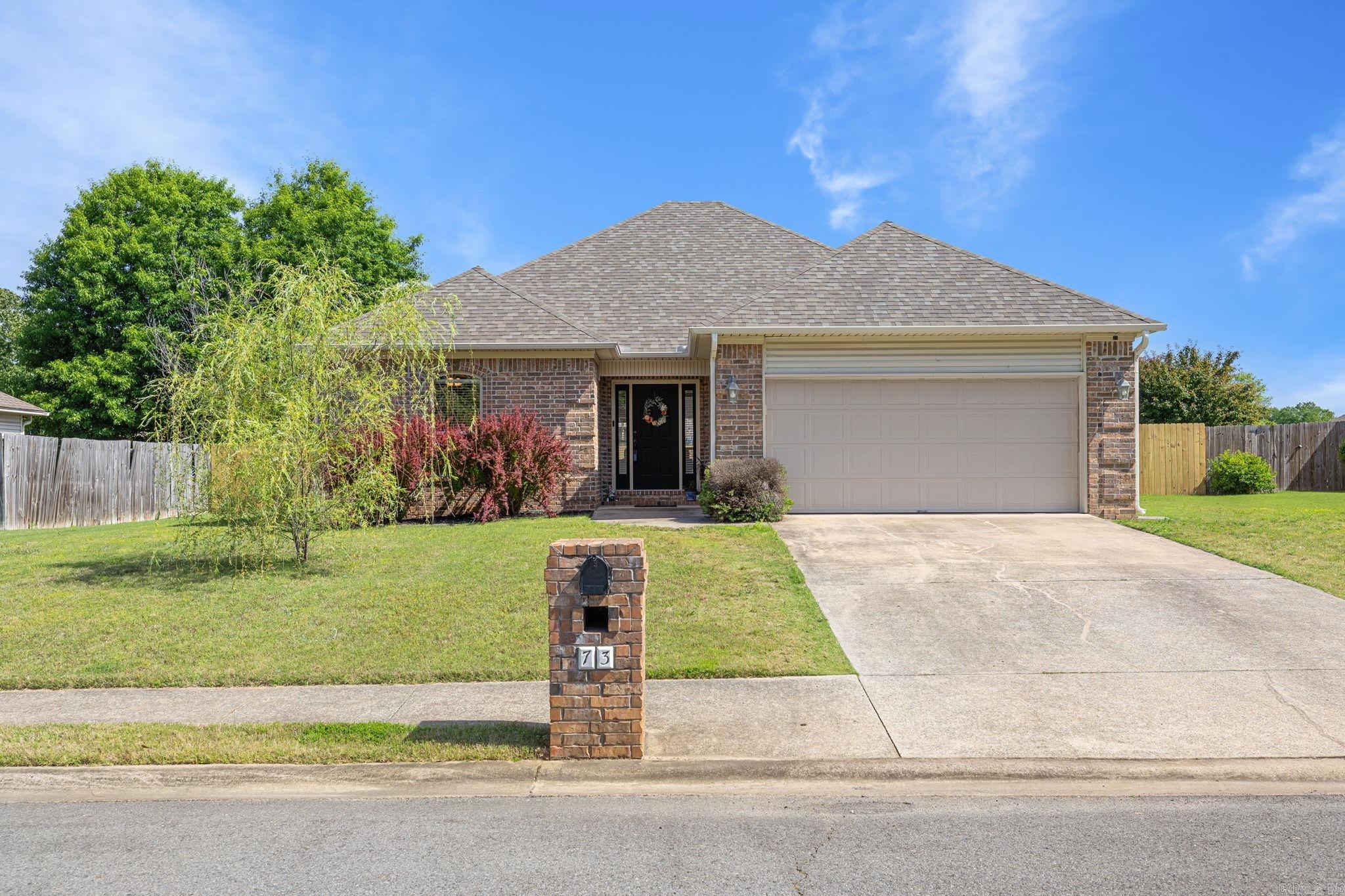 PCSing to Little Rock?  Welcome to 73 Seminole ... a lovingly cared for home with an easy commute to LRAFB, tucked in a quiet subdivision just minutes from the heart of Cabot, shopping, dining, and the Cabot School District. If you’re looking for a place that feels easy to settle into, this one is worth a look. Located toward the back of the subdivision with minimal through traffic, this 3-bedroom, 2-bathroom home offers a comfortable layout designed for real life. The spacious kitchen provides plenty of room for cooking, gathering, and making everyday moments a little easier. Outside, you’ll find one of the best parts of the home, a large backyard with a newer fence and fire pit, perfect for letting the dogs run, entertaining friends, or unwinding after a long day. Roof was replaced in 2022 and the WH in 2024.Whether you’re landing here for your next assignment or simply looking for a home that feels warm and welcoming, 73 Seminole is ready for its next chapter.