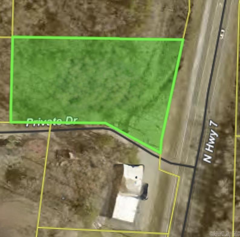 SUPREME LOCATION JUST NORTH OF THE HOT SPRINGS VILLAGE WALMART!  1 ACRE MOL MOSTLY LEVEL AND PARTLY CLEARED!  200 FEET OF PRIME HWY FRONTAGE! ELEVATION CERTIFICATE & SURVEY ON FILE!  ELECTRIC AND NORTH GARLAND COUNTY WATER IS AT THE HIGHWAY! FIBER FOR HIGH-SPEED INTERNET! *MORE PICTURES COMING SOON! **Address & Taxes are estimated