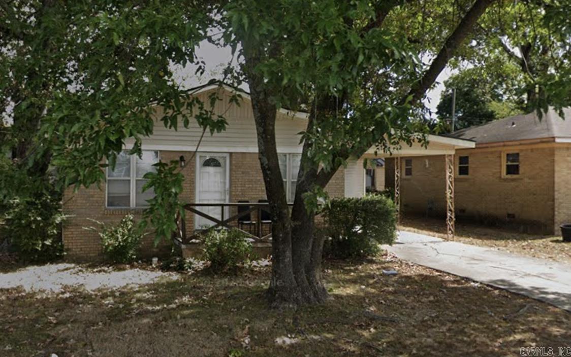 Investor special with the hard work already started! 1404 Frank St offers an excellent opportunity to finish a renovation your way. Much of the demo has already been completed, saving time and labor while providing a blank slate for your vision. New flooring has been installed in much of the home, and the bathroom features a recently updated tub/shower surround. The functional floor plan, covered carport, and mature shade trees add to the property's potential. Conveniently located just minutes from downtown North Little Rock, restaurants, shopping, parks, and interstate access. Whether you're looking for your next flip, rental property, or project home, this one is ready for the next phase. Sold AS-IS, WHERE-IS. No seller property disclosure. Buyers are encouraged to measure square footage and lot size.