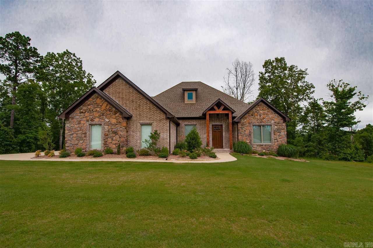 Enjoy Country life in a Gated Neighborhood in the desirable Westciffe Subdivision w/ 3.94 acres!  Convenient to West Little Rock! Spectacular Home features! Top of the line finishes! Open Floor plan!  Custom Ceiling Design in both Dining & Master BR.   Split BR floorplan w/an over-sized Great Room. Chefs Kitchen w/elegant Formal Dining Rm.  Master Suite features spa like Master Bath.   Corner Lot w/Beautiful private backyard, 3 Car Gar., Sprinkler system front & back.  Bring your Buyers! See agent remarks