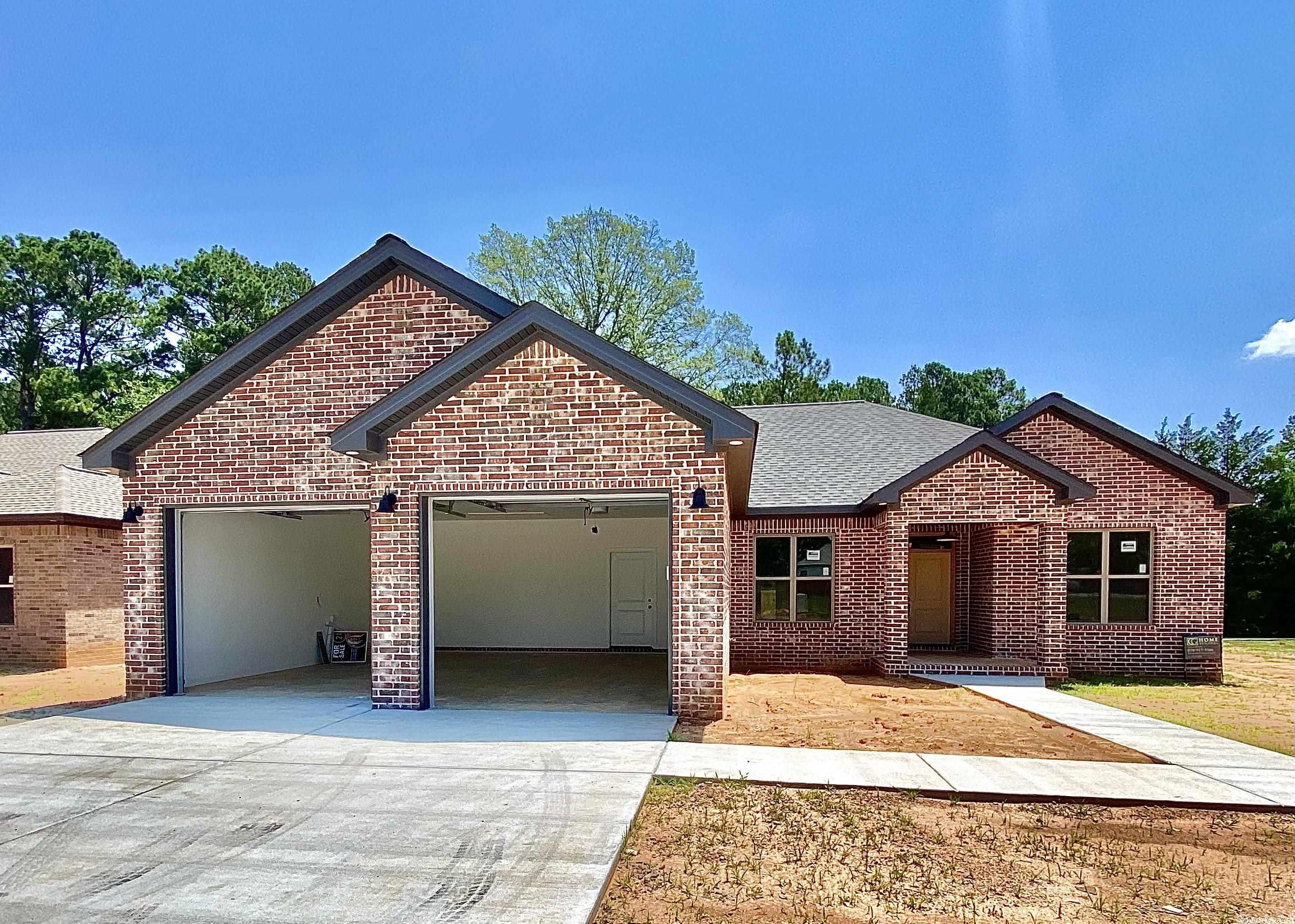 Beautiful new construction in Sheridan. Open concept split floor plan, luxury vinyl planks throughout. Beautiful kitchen topped with quartz, large pantry. Master suite boasts large master bath with double vanities, custom tiled shower and soaker tub. Large closet open to laundry room.  Fenced in backyard, extra landscaping.  HOA collected when gated front entrance is complete. Welcome Home!