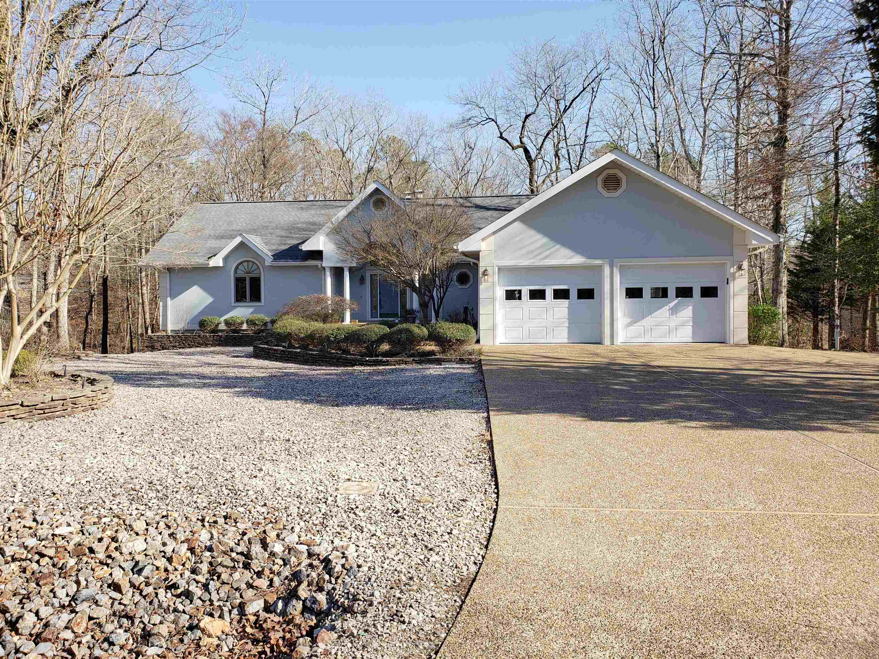 This beautiful, one-owner, two-story home, located right by Magellan Golf Course, is just waiting to be filled with family and memories! A Master bedroom and Study sit at entry level while two more bedrooms rest downstairs, along with a workshop/craft room. Sit on the back deck and enjoy the wooded view, while still being around the kitchen and den. The yard provides opportunity to either add your own personal touch or keep it simple and low maintenance. Agents see remarks for more info and video tour.