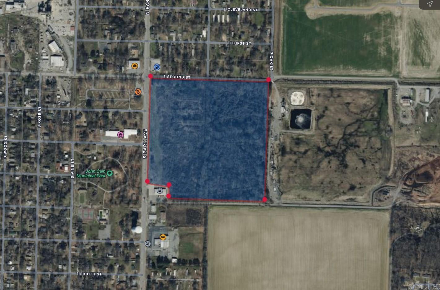 Prime Development Opportunity! Unlock potential in this rare 36.14-acre parcel located within the city limits of Stuttgart, Arkansas. This property offers both visibility and versatility with direct frontage to US-Hwy 165/Park Avenue. The front 5.52 acres (approx.) are zoned B2, suitable for a wide-range of business opportunity, while the remaining 30.62 acres (approx.) are zoned R2- ready for a much-needed residential expansion. As industry in Stuttgart continues to grow, the demand for housing options has never been greater. Whether you are an investor, developer, or visionary builder- with high-traffic access, ample space, and dual zoning, this property is a strategic opportunity for those looking to make a lasting impact in Stuttgart's future development.