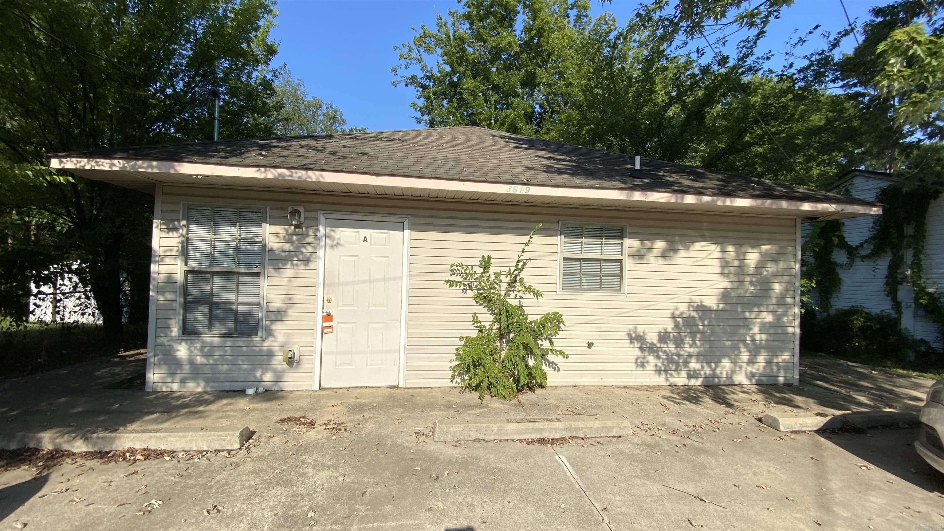 Looking for your next investment property? Looking to add to your portfolio? Starting your Real Estate journey? Live in one side and rent the other? Check out this duplex in North Little Rock. Built in 2008. One story 3 Bed / 2 Bath units on a flat lot.  Off the street parking. Perfect to add to any real estate portfolio. Professionally managed which can continue if needed. Tenants pay all utilities and all appliances are supplied. Laundry hookups in each unit.  These units have access to highway, restaurants, shopping, hospital systems and a bus route. See agent remarks.