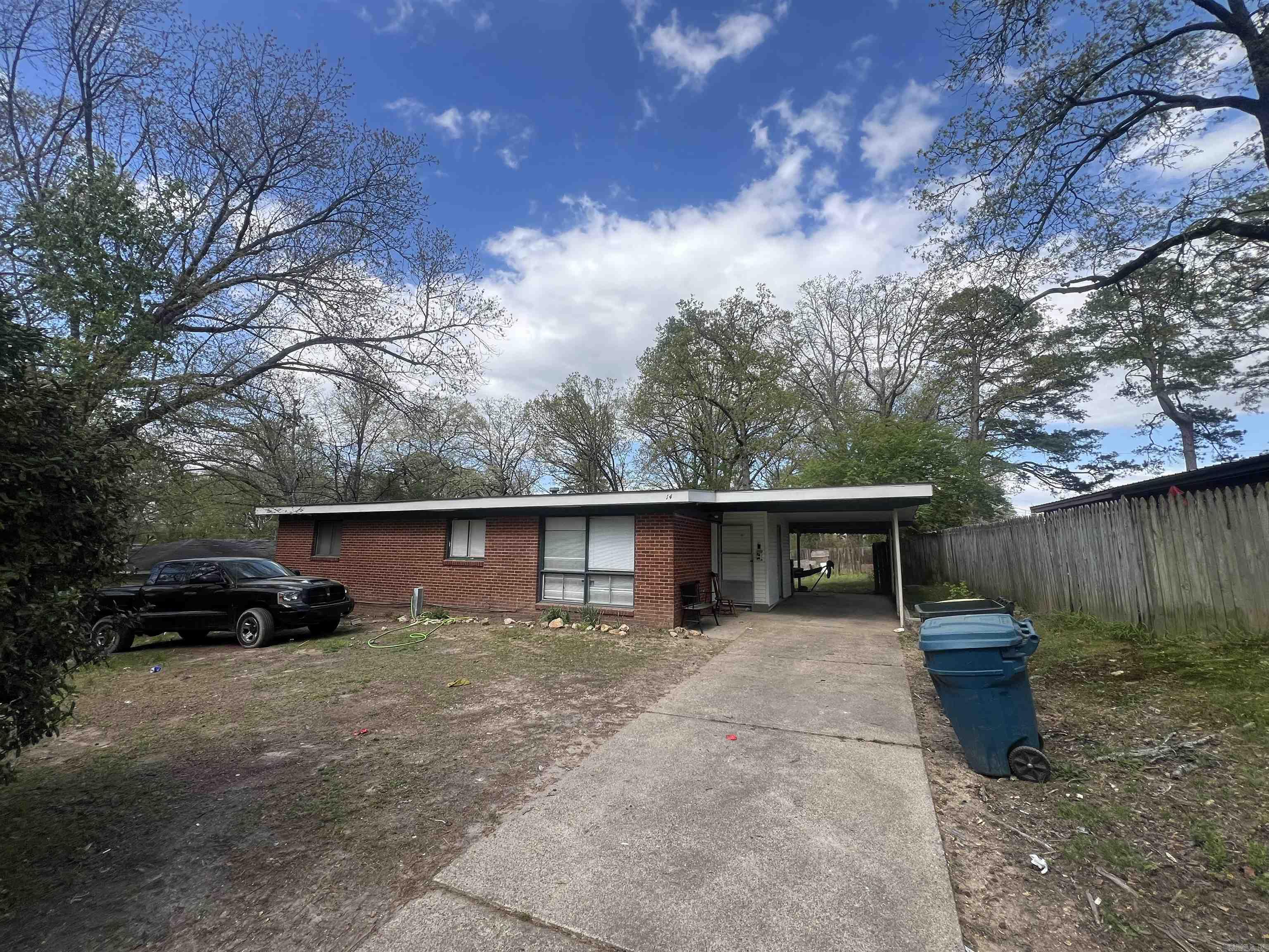 Great investment opportunity in the Meadowcliff subdivision with 3 bedrooms, 1 full bath and a 1/2 bath with carport and large back yard. Recently updated with fresh paint in and out.  Tenant occupied $1000/mo. Back on market due to buyers financing falling through.  Agents see remarks
