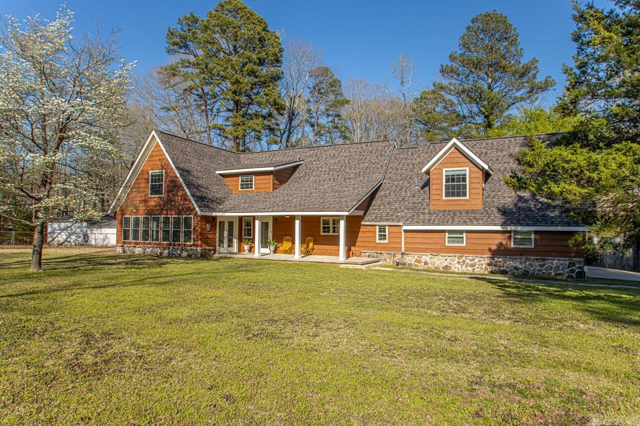 WELCOME HOME! True country living but only minutes from the city! Country Luxury at its best, with two over-sized primary bedrooms, one on each level, Spacious Kitchen with authentic wood cabinets and professional appliances including a 66" refrigerator/freezer, double convection ovens! Fully equipped private office space and an extra-large laundry room with endless storage! Enjoy the large sunroom year-round as a flex space with endless uses such as a man cave, extra family room, movie room or game room!  It's an entertainment paradise with family and friends as everyone enjoys this spacious home inside with even more to offer outside with covered front and back porches and a luxurious pool with removable diving board and slide! HOME WARRANTY! The extended driveway provides ample room for all of your family and friends to park! Oversized and extra deep 3-car garage with a detached two-story 2-car garage/shop and that's not all, it also has its own private RV Pad with a 240 V disconnect! Don't forget the HUGE privacy fenced back yard; an excellent place for the children and or grown-ups to play! Come take a look, you will not want to leave! *ZERO DOWN PAYMENT!!