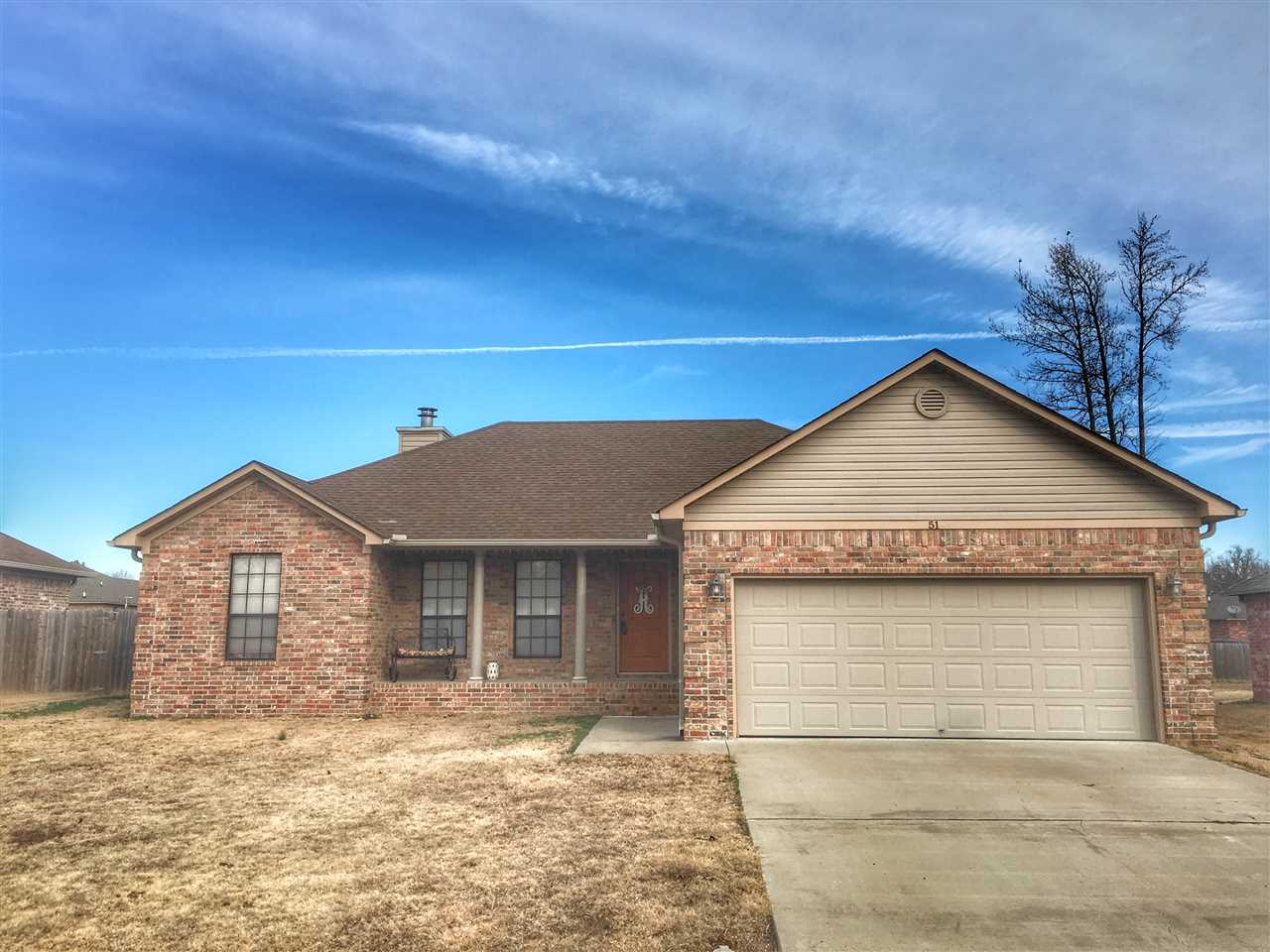 Well maintained brick home with fireplace and a fenced in back yard. Must see!   Qualifies for RD