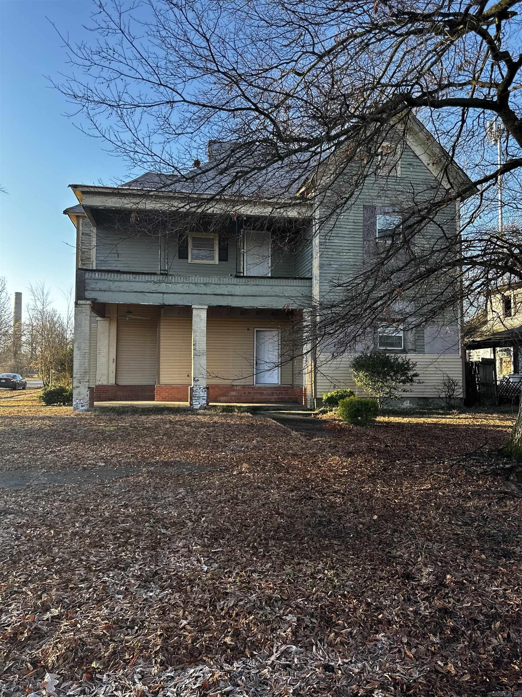 Come check out this historic home in downtown Pine Bluff, just minutes from the college. Whether you're an investor or a buyer ready to restore a piece of Pine Bluff history, this home is worth a look. Property is being sold AS-IS. Seller will not pay for Termite inspection, No survey will be provided. Utilities will not be turned on by the seller.