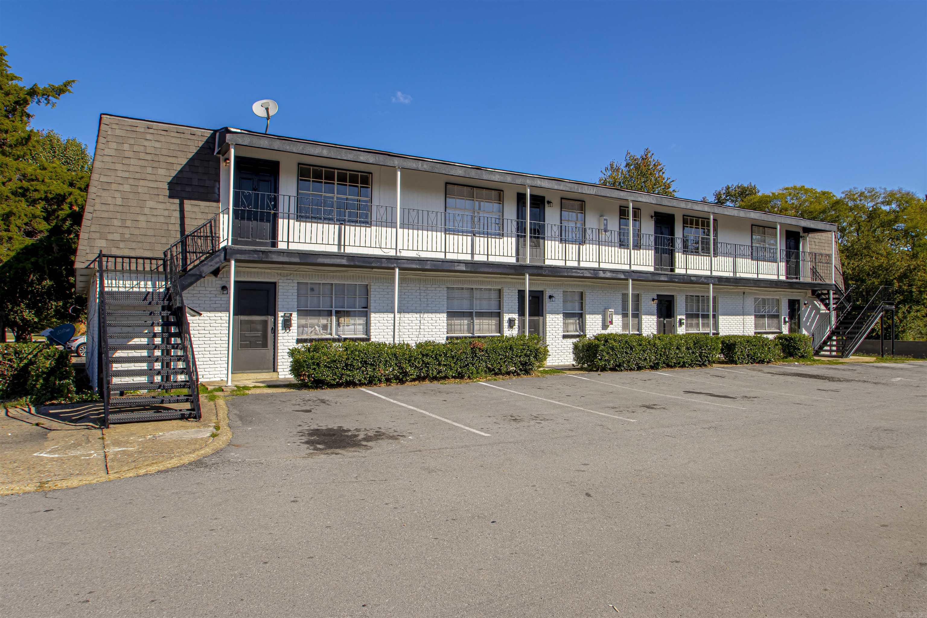 Excellent investment opportunity in the heart of Midtown / Reservoir /  close to UAMS, Park Plaza, and central Little Rock amenities. This well-maintained 16-unit apartment complex consists of all 2-bedroom, 1-bath units, each updated with modern finishes, consistent interior upgrades, and reliable existing tenancy.  The property has strong current occupancy, updated interiors, and low-maintenance exterior improvements — perfect for an investor seeking stable cash flow with potential for additional upside.  Total Units: 16  Unit Mix: All 2 Bed / 1 Bath  Interior Updates:  Newer interior paint throughout  Vinyl plank flooring in every unit  Refrigerator, dishwasher, and electric stove in all apartments  Exterior Improvements:  Building recently painted  Clean, well-maintained grounds