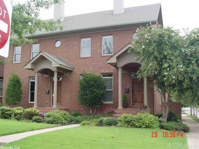 Newer construction in the heart of downtown Little Rock. Stunning open floor plan, granite in kitchen, hardwoods, wood burning fireplace. private courtyard, 2 car detached, rear entry garage. Stunning interior unit. High quality finishes. Property is single family attached with a POA. POA covers termite & landscaping.