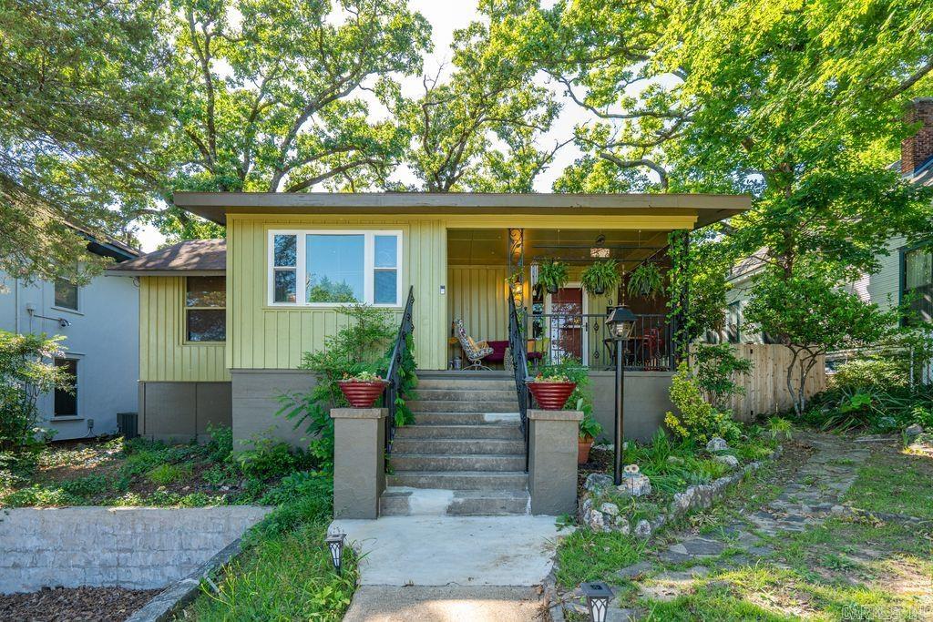 This charming 1900 historic home sits in the heart of downtown Hot Springs just 3 minutes from Oaklawn Racing Casino Resort. Featuring 3 bedrooms, 1.5 baths, and 1,558 sq ft, this property is full of character with timeless hardwood floors, soaring 12-foot ceilings, spacious living and dining areas, and beautiful architectural charm throughout. Some updates have already been completed, while opportunities remain for additional improvements, making this an excellent investor special, fixer-upper, or renovation opportunity. Sold as-is, this home offers great potential for someone looking to restore and personalize a piece of Hot Springs history. Enjoy your mornings on the 12x15 screened-in porch, perfect for relaxing or entertaining, along with a basement offering additional storage space. Washer, dryer, and refrigerator all convey with the property. Whether you’re searching for an investment property, vacation home or primary residence, this downtown location is hard to beat.