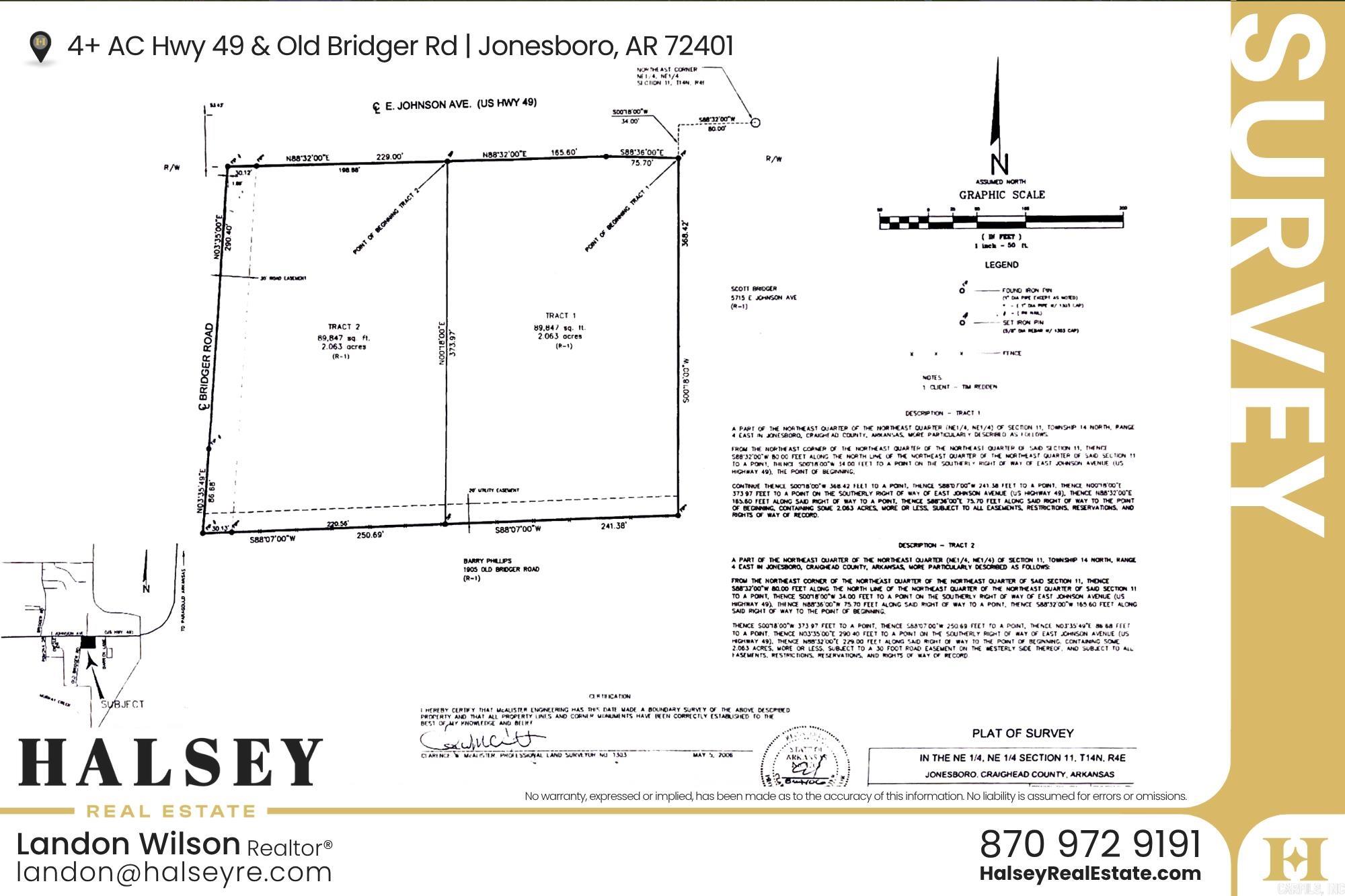 Not in Subdivision - Commercial Sale