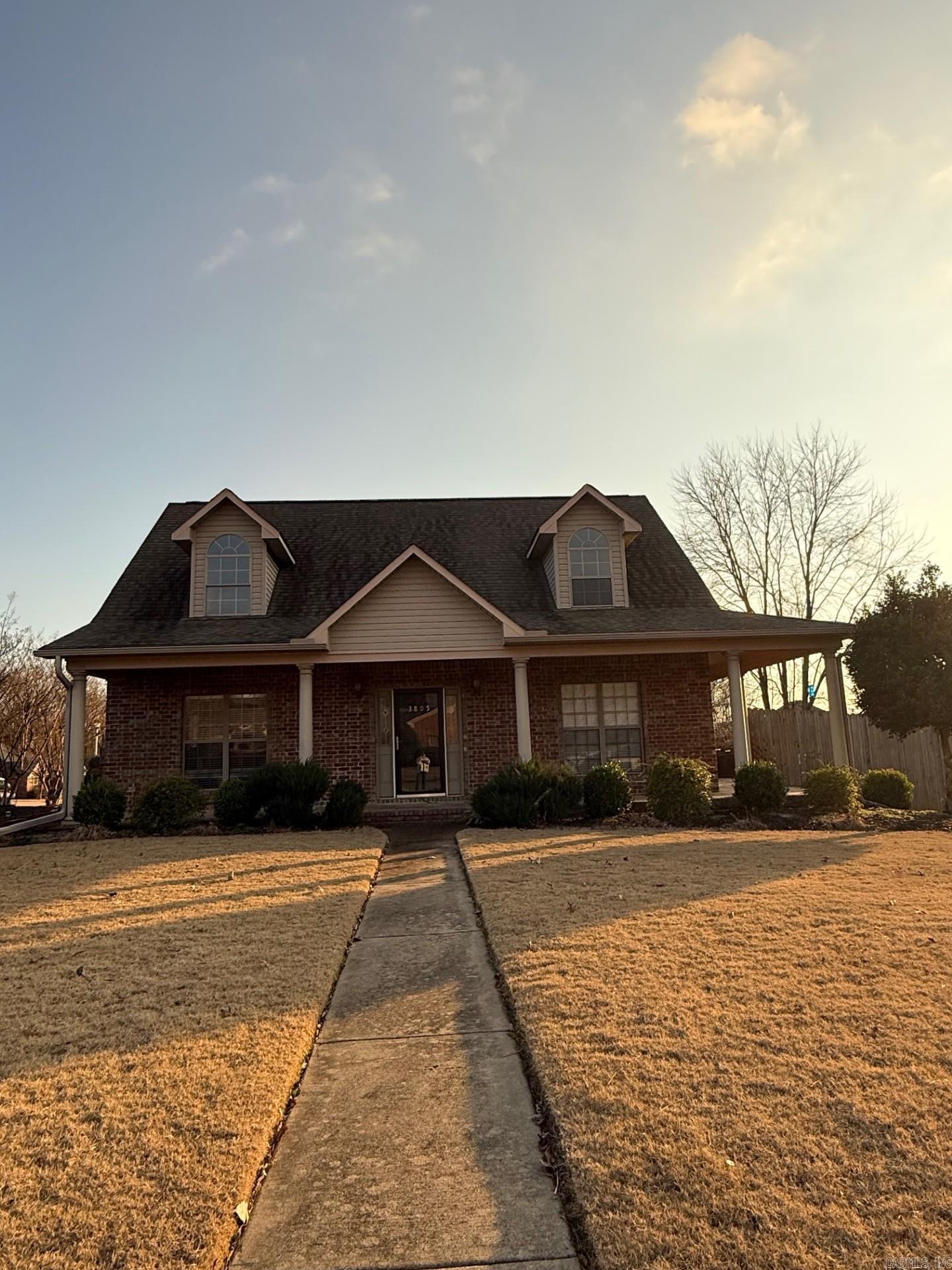 Extremely well maintained home on a large corner lot with rear entry garage and additional parking.  Home sits just minutes way from multiple golf courses. Open living room area with cathedral ceiling and abundance of natural light and a fireplace that has been inspected and is fully functional.  2 large bedrooms, a bonus room and full bath upstairs. Open kitchen with ample storage and counter space. Primary suite on main floor with primary bath featuring separate shower and soaker tub with dual vanity and lots of storage.  Primary suite has its own private access to the rear deck and wrap around porch.  Yard is privacy fenced with double gate.  There is a storm cellar in the garage for extra safety.