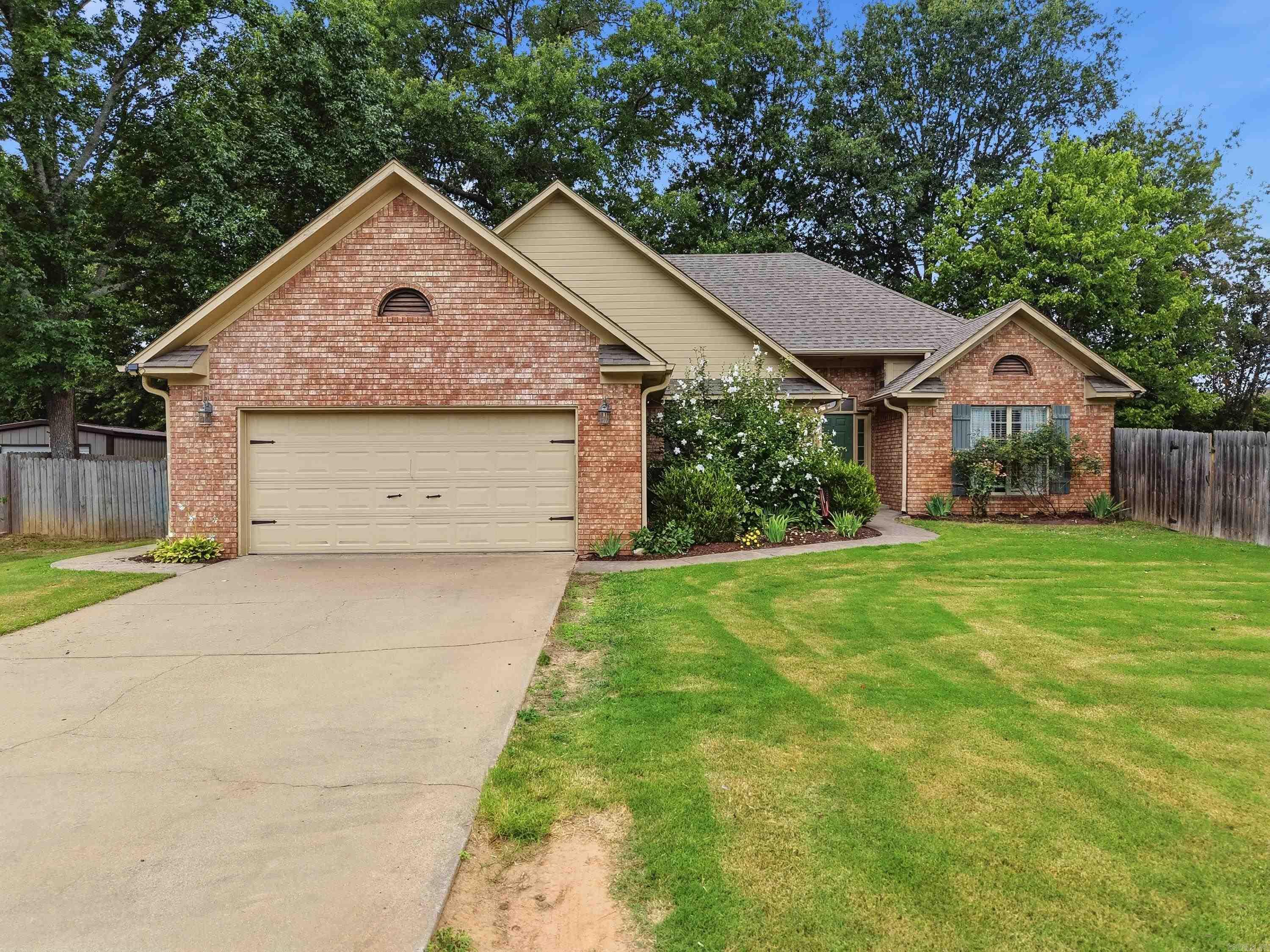 Welcome to 1025 Knights Dr. in Conway! Located on the desirable west side of town in the Carolyn Lewis Elementary School district, this beautiful home offers the perfect combination of convenience and comfort. Nestled in a quiet subdivision while still being just minutes from shopping, restaurants, schools, and everyday amenities, you’ll love the location. Featuring 3 bedrooms, 2 bathrooms, and over 1,700 square feet, this home offers a spacious split floor plan designed for both privacy and functionality. Spacious living room with vaulted ceilings and a gas fireplace. The formal dining room is perfect for hosting family dinners or entertaining guests, while the kitchen features gorgeous granite countertops and plenty of workspace. Situated on nearly half an acre, you’ll enjoy a large backyard with room to relax, play, garden, or entertain. Whether you’re looking for your first home, your forever home, or simply more space in a fantastic location, this property checks all the boxes. Don’t miss your opportunity to make this wonderful Conway home yours—schedule your showing today!