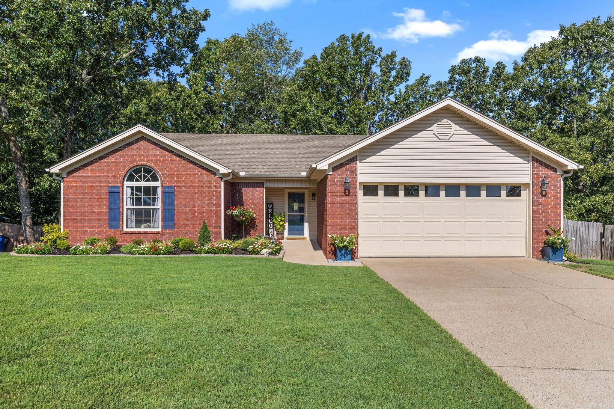 This Charming home nestled in the Magness Creek Subdivision. Features a spacious Living area perfect for gathering with family and friends.This home offers comfort, Style and an incredible outdoor retreat. Step outside to your own backyard oasis, complete with a home theater screen and movie projector perfect for unforgettable movie nights under the stars, entertaining guests, or cheering on your favorite team. Located in the Cabot school district, residents of Magness Creek enjoy exceptional neighborhood amenities including tennis courts, a playground and walking trail. This home offers the perfect blend of peaceful living and an active community lifestyle.