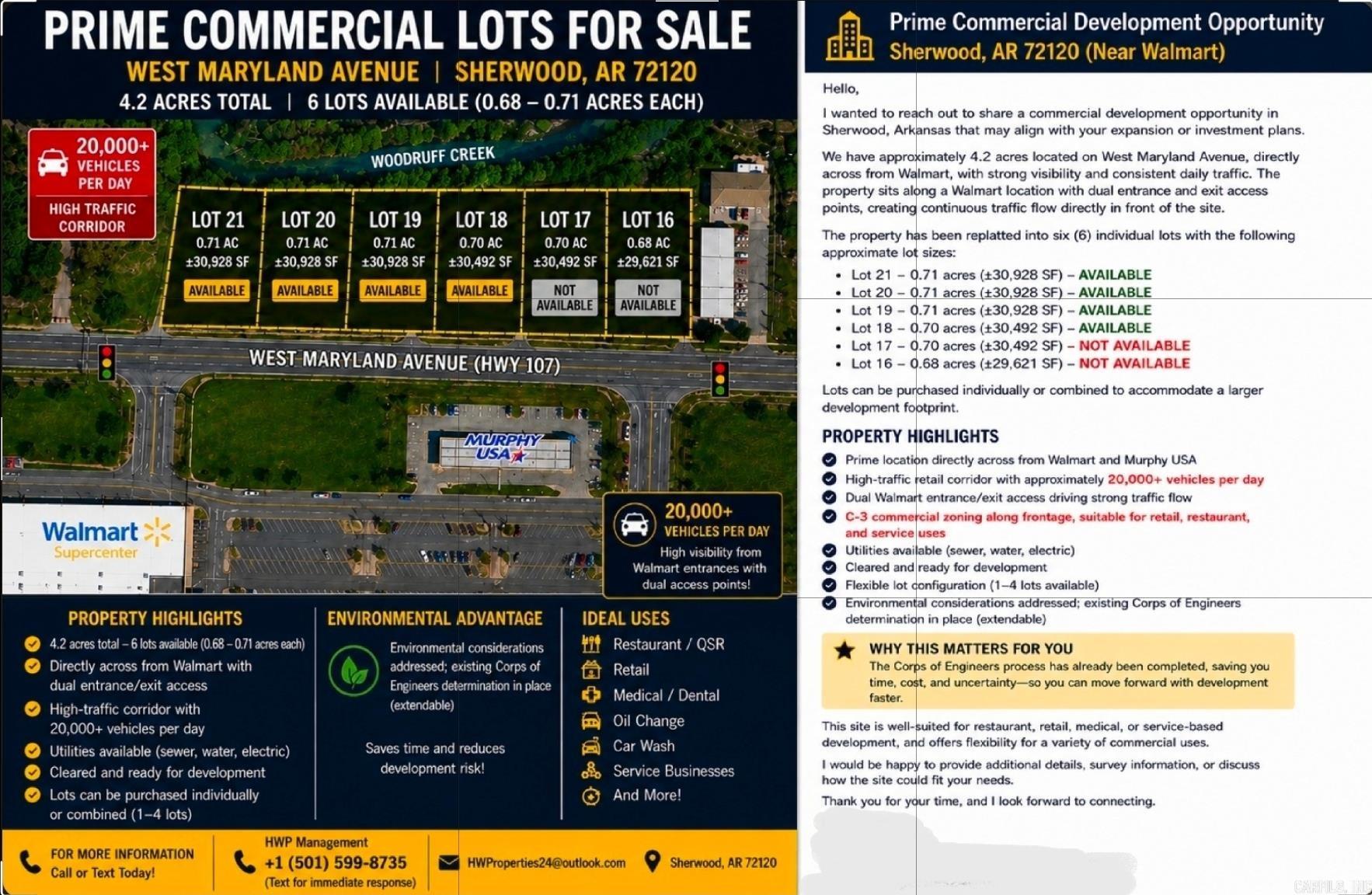 Not in Subdivision - Commercial Sale