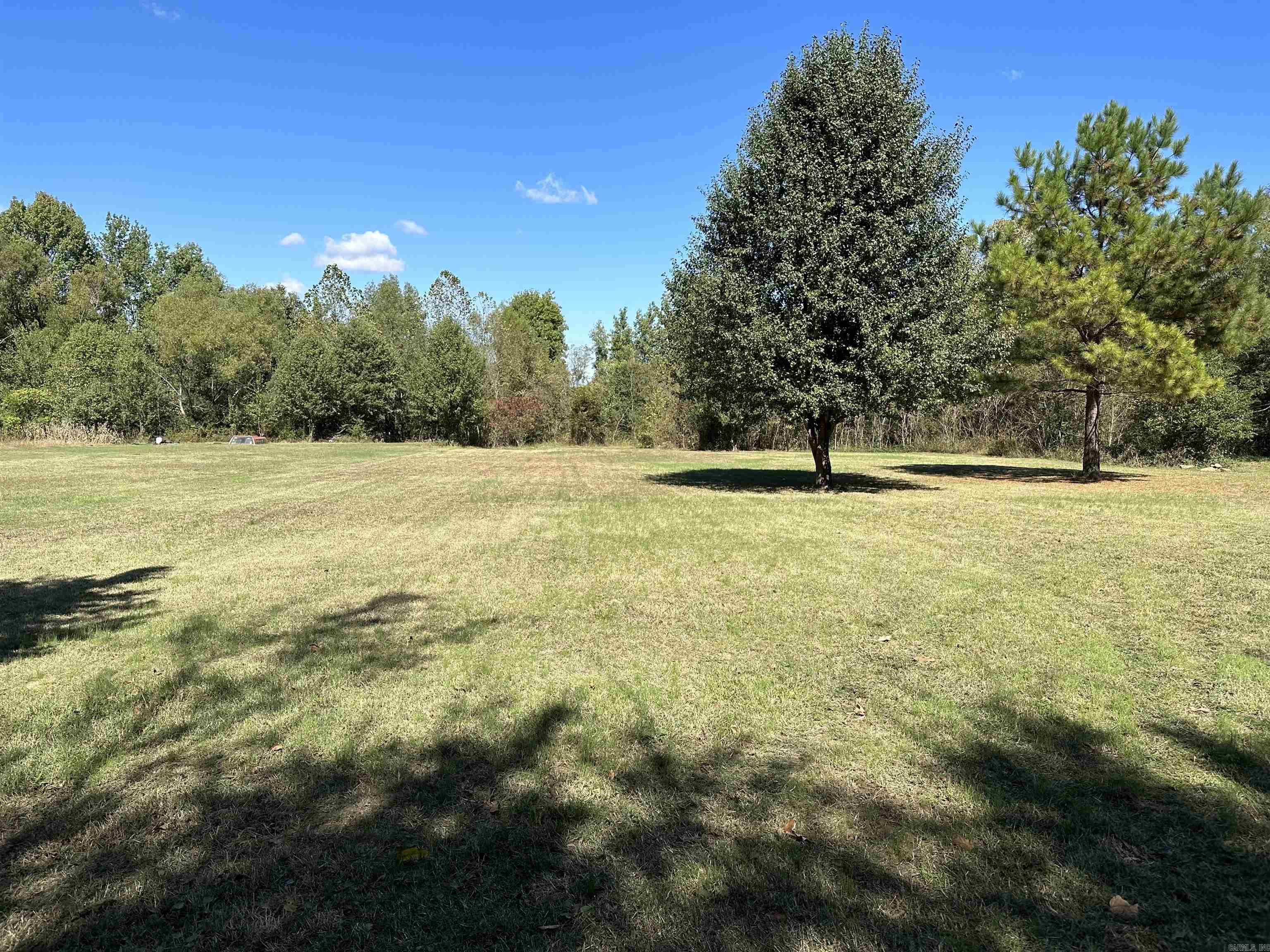 1.67 building lot, secluded but close to town.