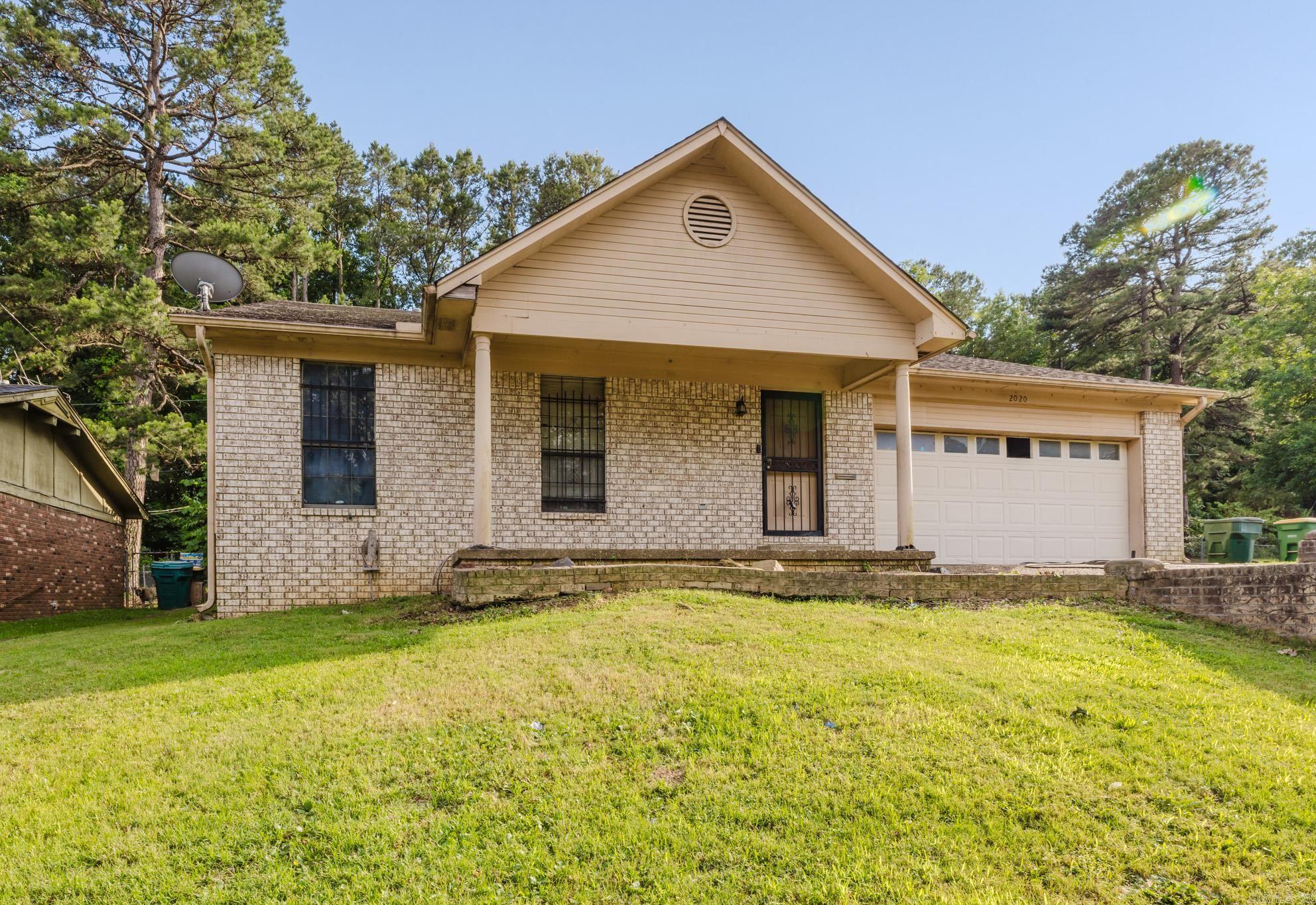 2020 Romine Rd offers a great value-add opportunity with strong upside potential! This 3 bedroom, 2 full bathroom home has the potential for a 4th bedroom and features a 2-car garage situated on an oversized corner lot. Major systems including HVAC, plumbing, electrical, and water heater are in place.With strong ARV potential near 200K, this home is priced with opportunity in mind. Perfect for a fix-and-flip, rental portfolio addition, or owner-occupant renovation project. Selling AS-IS.  Comps:  9806 Labette Dr- Sold 3/17/26, $200,000 1720 Glenda Dr- Sold 3/13/26, $199,500