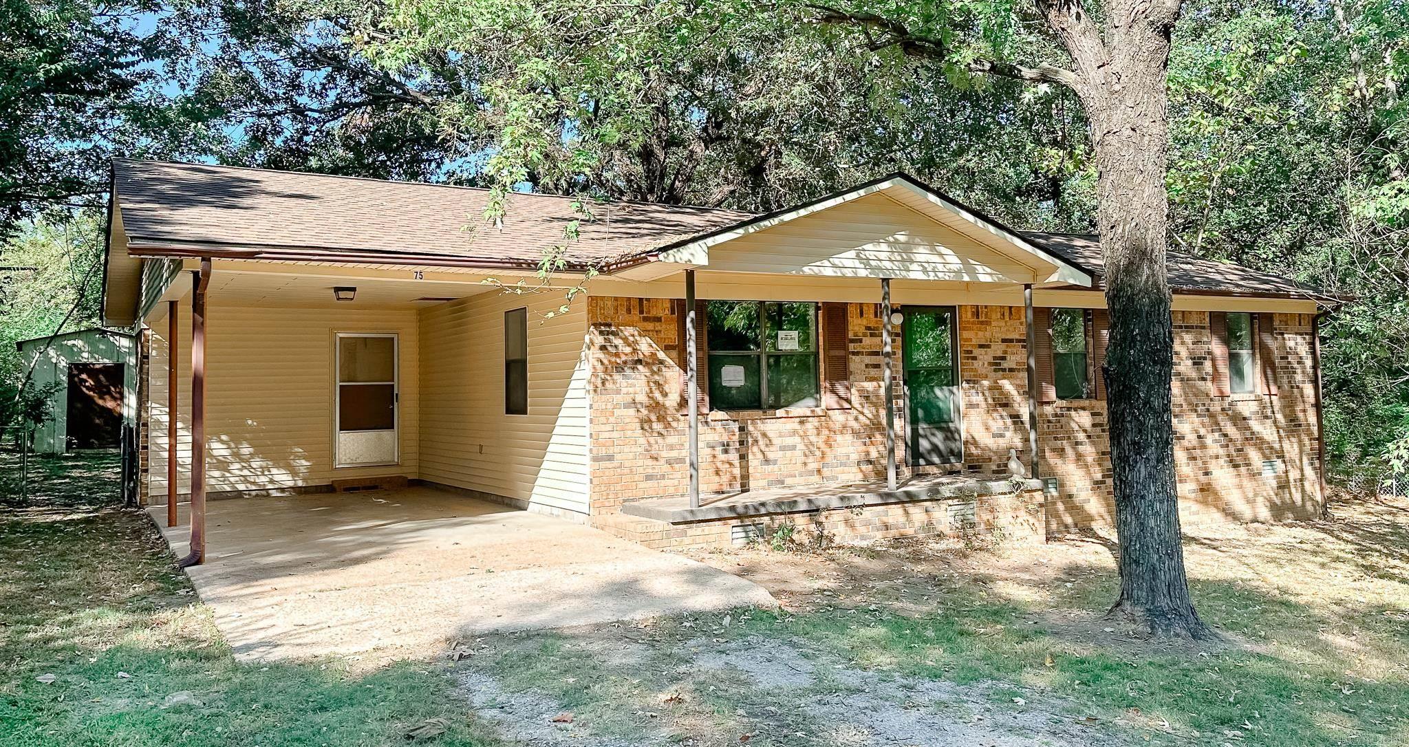 YES, ITS REAL! This three bedroom, two bath home is sitting on 0.72 acre m/l. You will find many updates at this property. Some of the updates are a new roof, new HVAC, beautiful flooring, countertops, paint and bathroom updates! Outside you will find a brand-new deck that is over looking the large back yard! Covered front porch and an attached carport! Minutes from famous White River access! Call today!