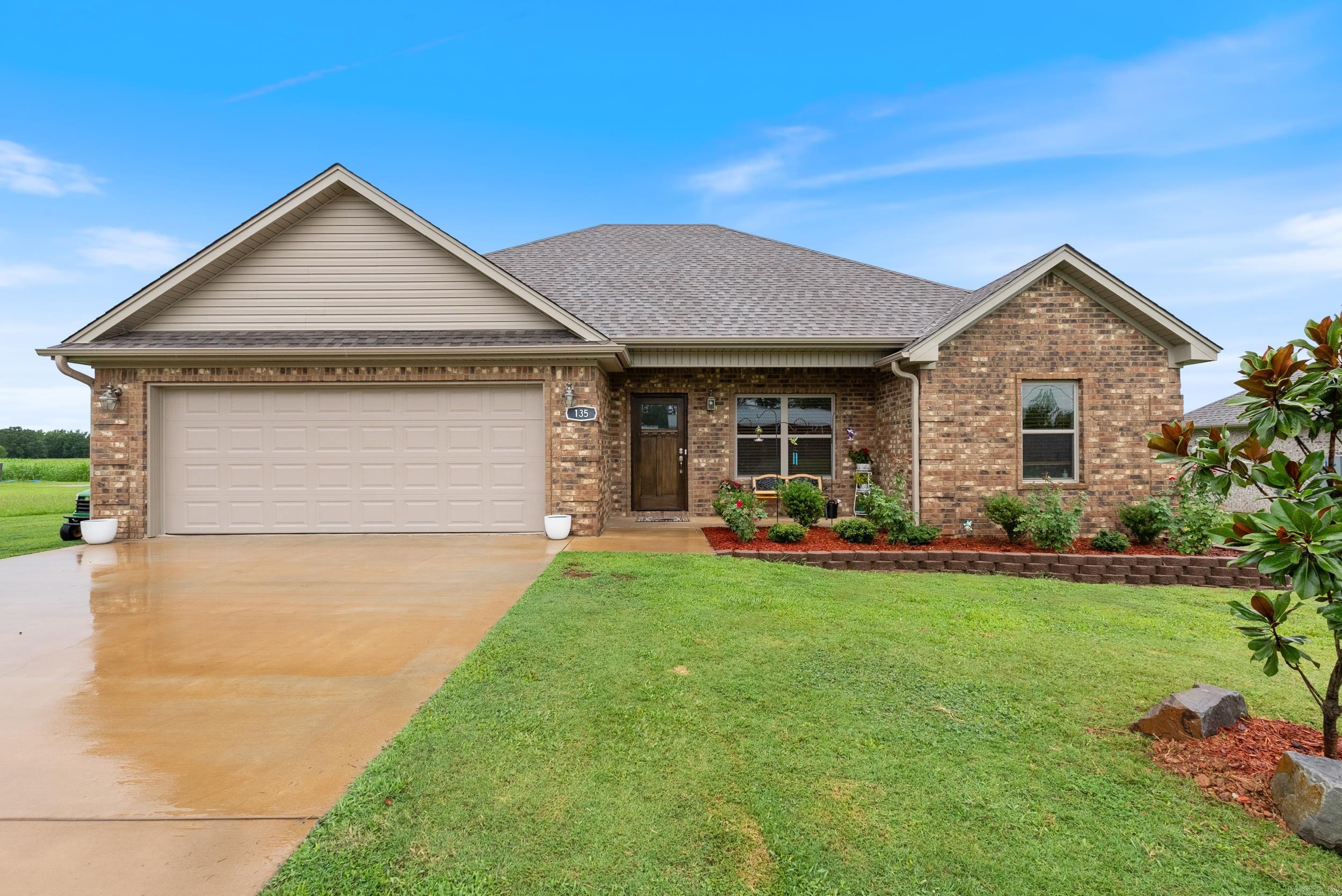 Welcome to your dream home just outside of Beebe, Arkansas! This immaculate 3-bedroom, 2-bathroom residence is better than new and ready for you to move in. Situated on a quiet street, this all-electric home offers a peaceful retreat with modern conveniences. Meticulously maintained and upgraded, this home is in pristine condition, offering a like-new experience without the wait. Enjoy a bright and open floor plan with plenty of natural light, perfect for both relaxing and entertaining. Equipped with a high-quality water softener system, ensuring pure and clean water throughout the home. This home is not just a place to live, but a lifestyle. Enjoy the benefits of a quiet, friendly neighborhood while being conveniently close to schools, parks, shopping, and dining options. Don't miss the opportunity to make this better-than-new home yours! Schedule your private showing today and discover the perfect blend of comfort, style, and modern living in Beebe, AR. Square footage approximate, please measure.