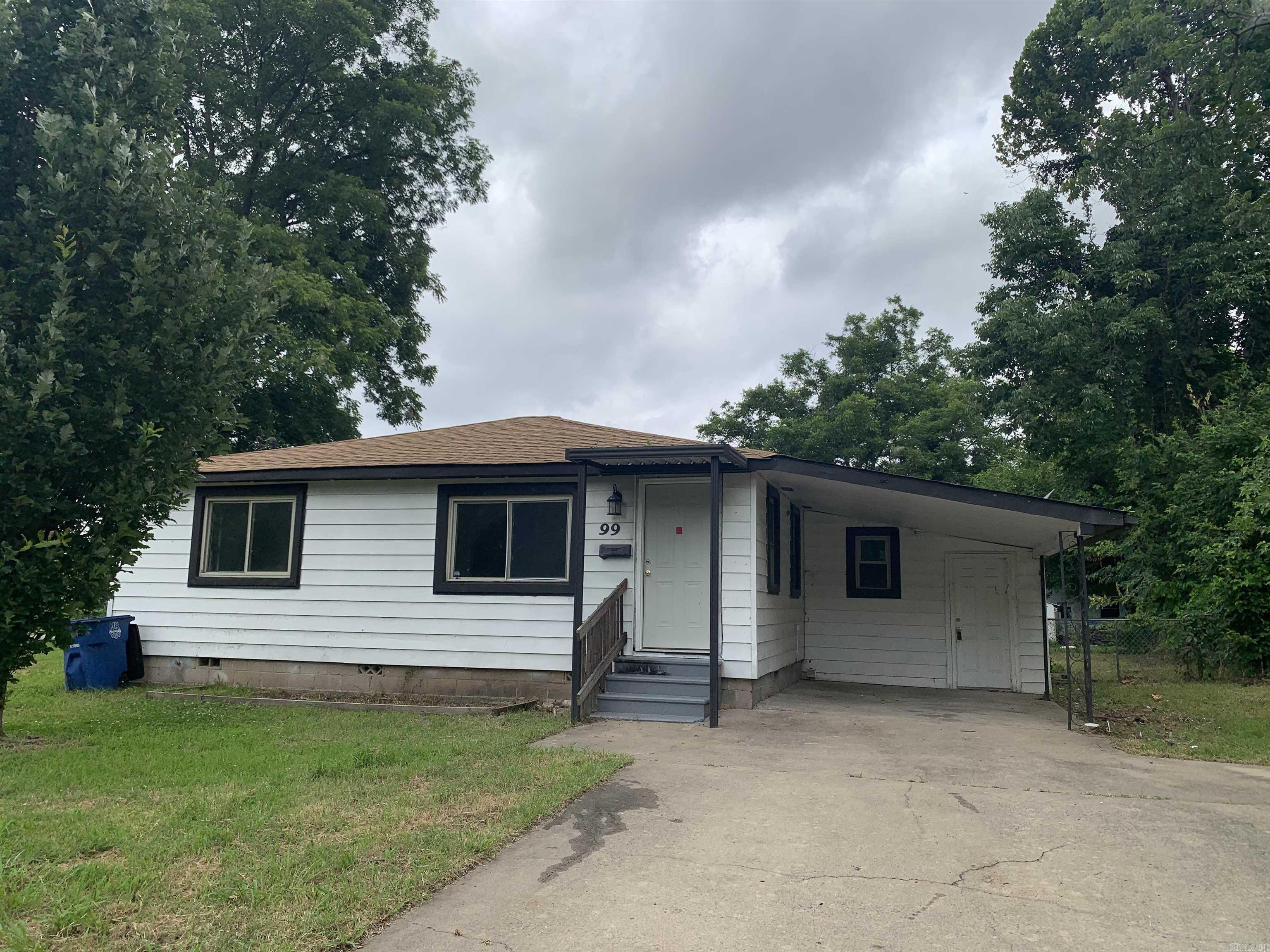 This nicely updated 2 bedroom/ 1 bath home is located just minutes from I-30.  Home full of light!  This property was remodeled in 2022 featuring a new roof, hot water heater, laminate flooring, with an updated bathroom and kitchen.  The electrical box was replaced in 2023, complete with new breakers, 200 amp shutoff, and surge protector.  Home is set on generous lot with a fully fenced in backyard.  BONUS:  This property features a storm shelter and fully fenced in back yard for safety and peace of mind.