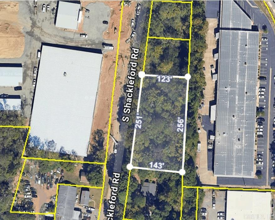 Excellent opportunity for a planned development! The City of Little Rock Land Use Map designates this property as MX (Mixed Use), allowing residential, office, and commercial uses. The city requires Planned Zoning District approval.