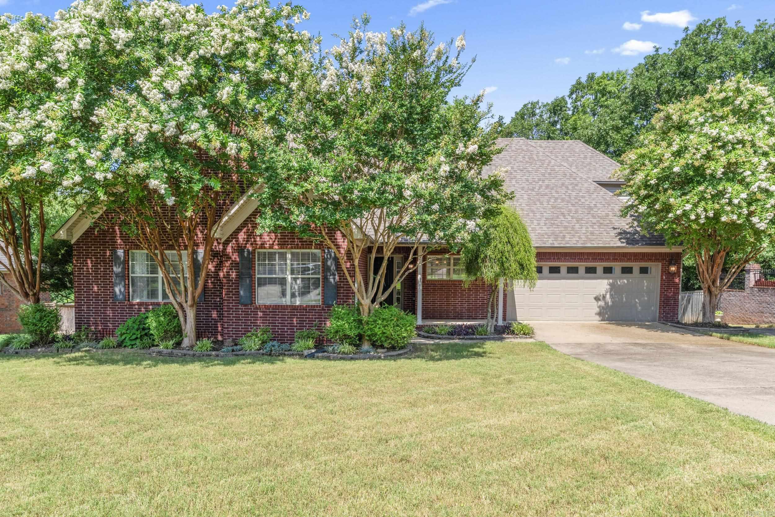 Beautiful 5-bedroom, 3-bath home with an inground pool, 20x20 shop and plenty of space for everyone! The inviting living room features a cozy fireplace and opens to a spacious kitchen with granite countertops, stainless steel appliances and abundant storage. The main level offers three bedrooms, including a large primary suite with double vanities, separate tub, walk-in shower and oversized walk-in closet. Two additional bedrooms share a full bath on the main level. Upstairs you’ll find two more bedrooms, another full bath, a bonus room and a separate office or craft room, providing flexible space for work, hobbies or play. Step outside to enjoy the beautiful new deck overlooking the inground pool—perfect for entertaining or relaxing. The 20x20 shop offers endless possibilities as a workshop, pool house or additional storage. Additional concrete parking and a two-car garage complete the package. Whether you’re looking for room for a growing family, multigenerational living or simply extra space to spread out, this home offers it all while being conveniently located near shopping, dining and schools.