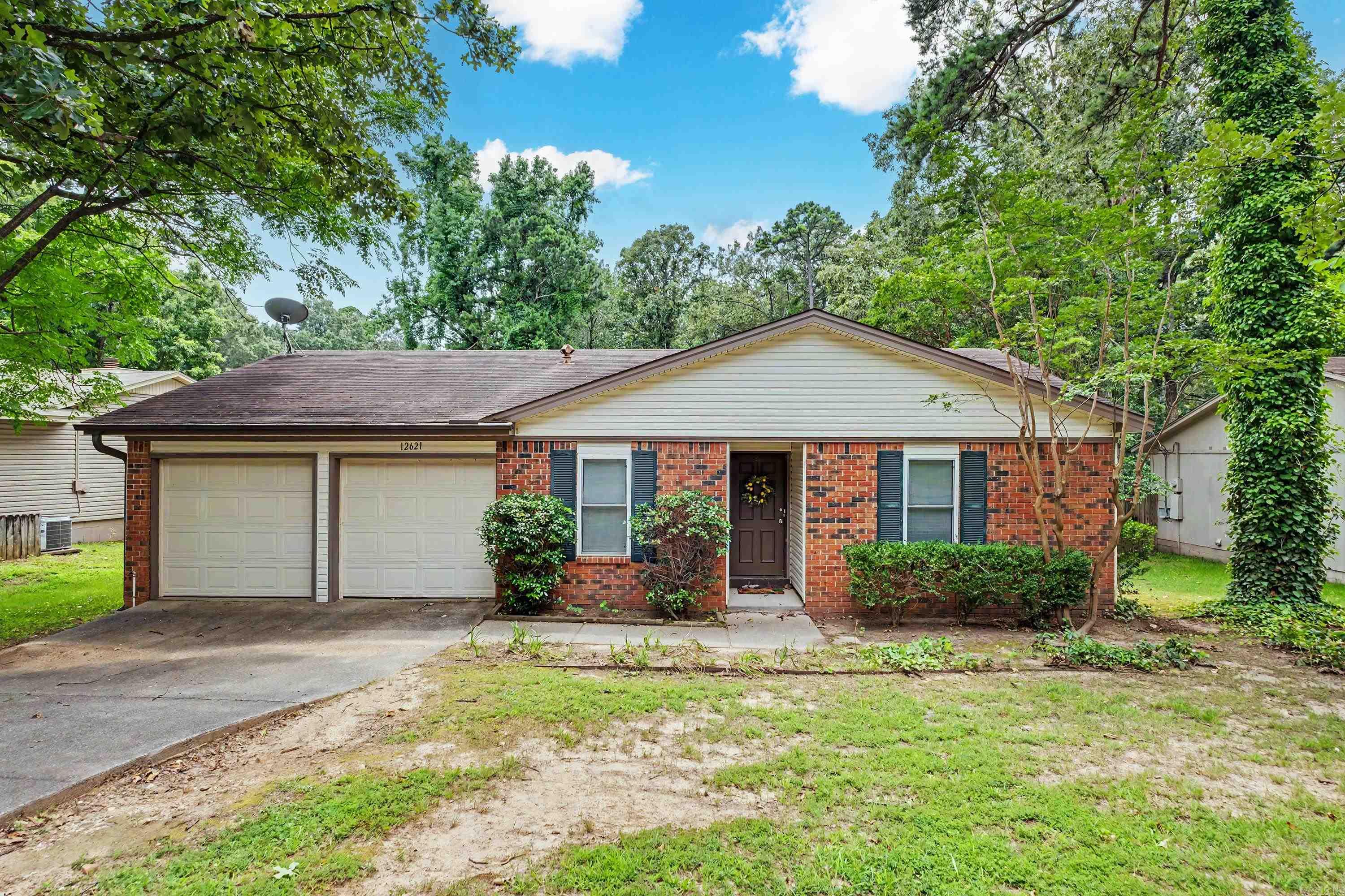 Affordability and Opportunity in West Little Rock's popular Timberlake Subdivision! This 3-bedroom/2-bath single-level home has been pre-inspected with safety and structural concerns addressed.  Sitting on a spacious lot with a large sun-drenched backyard, this home is full of potential for outdoor living, play, or gardening. A second water line has already been run to part of the yard, making it ideal for a future vegetable garden, raised beds, or summer water features. The home is priced below recent neighborhood comparable sales to allow buyers to make updates, repairs, and truly make the space their own while adding value. Great opportunity for buyers looking for sweat equity, investors, or anyone ready to customize a home to their taste.   Property is being sold AS-IS - Seller offering a new roof at closing with an acceptable offer.