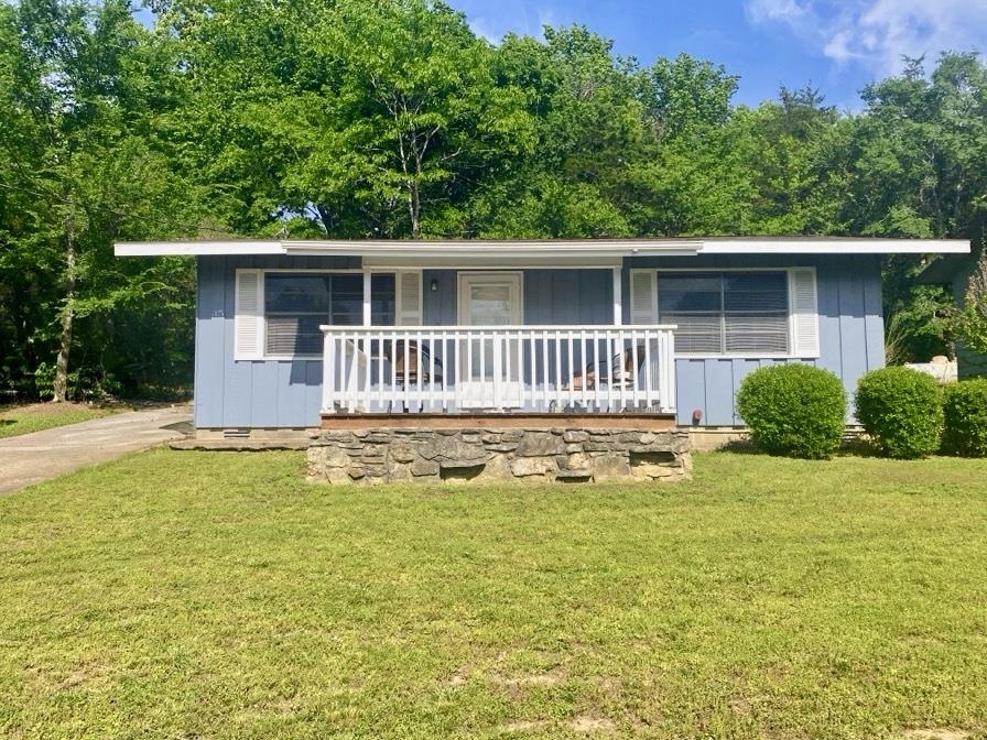 Welcome to market 35 E. Lakeshore in Cherokee Village! This is a beautiful 2 bedroom, 1 bathroom home with lake views. Upon entering the home, you will be welcomed by a spacious living room. To the right, you will find 2 bedrooms, and a bathroom. This home also features a large eat in kitchen perfect for any chef! Outside, you will find a spacious yard and a large deck perfect for enjoying morning coffee while looking at the lake views. This home is just minutes away from lake access, Spring River, and shopping in historic downtown Hardy. This home comes partially furnished so it is perfect as a turn key forever home or as an air bnb! This home won't last long so call today to schedule your private tour!