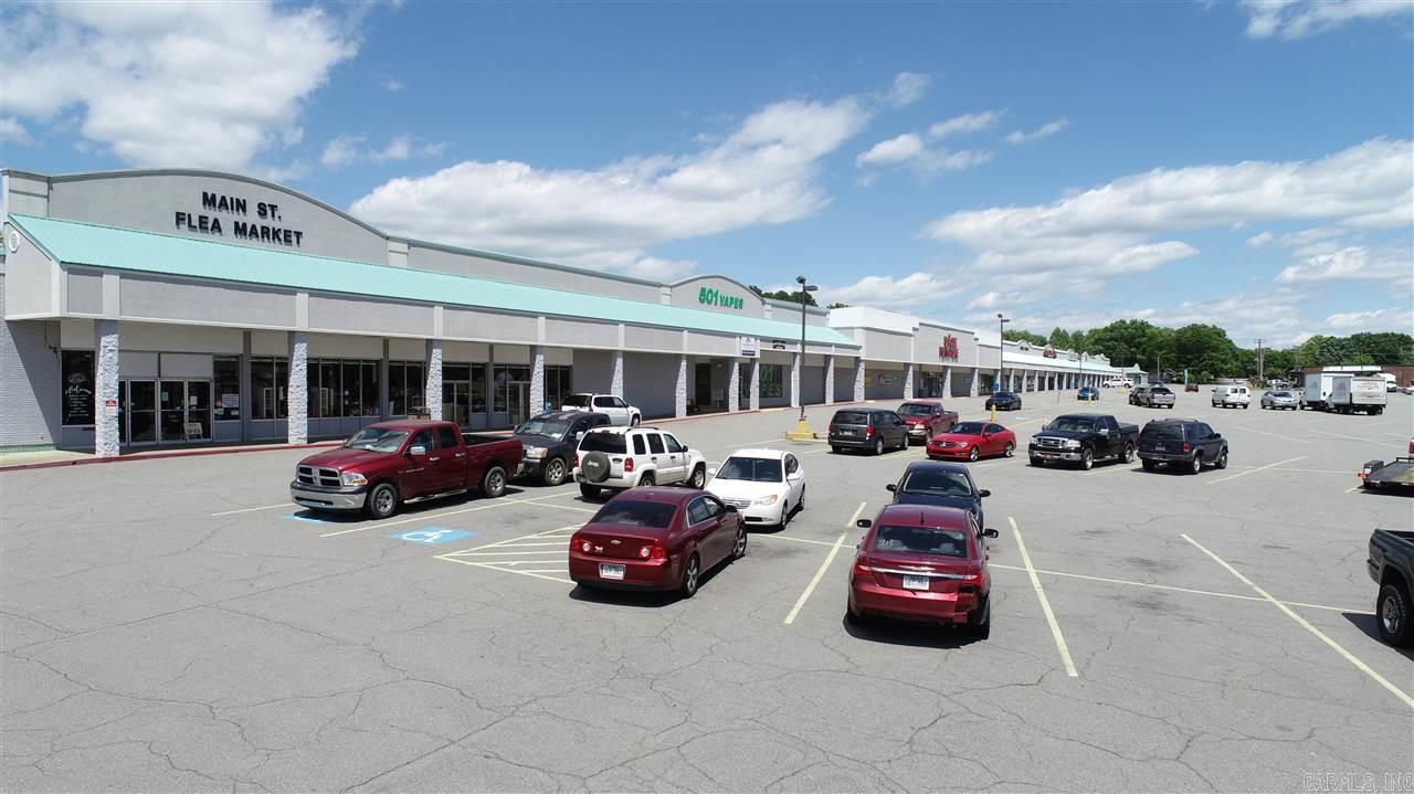 Great Investment Opportunity w/8% Cap & 10% Cap potential! "The Jacksonville Shopping Center", 109,309 Sf of retail space on 8.09 AC. Includes 13 retail spaces w/many long standing tenants.  Located at the corner of W. Main & James Street, the intersection w/the highest combined traffic count in Jacksonville. This area has seen new growth & revitalization including the new Nixon Library & Jacksonville High School. Other area commercial includes McDonald's, Wendy's, Walgreens and First Arkansas Bank & Trust.
