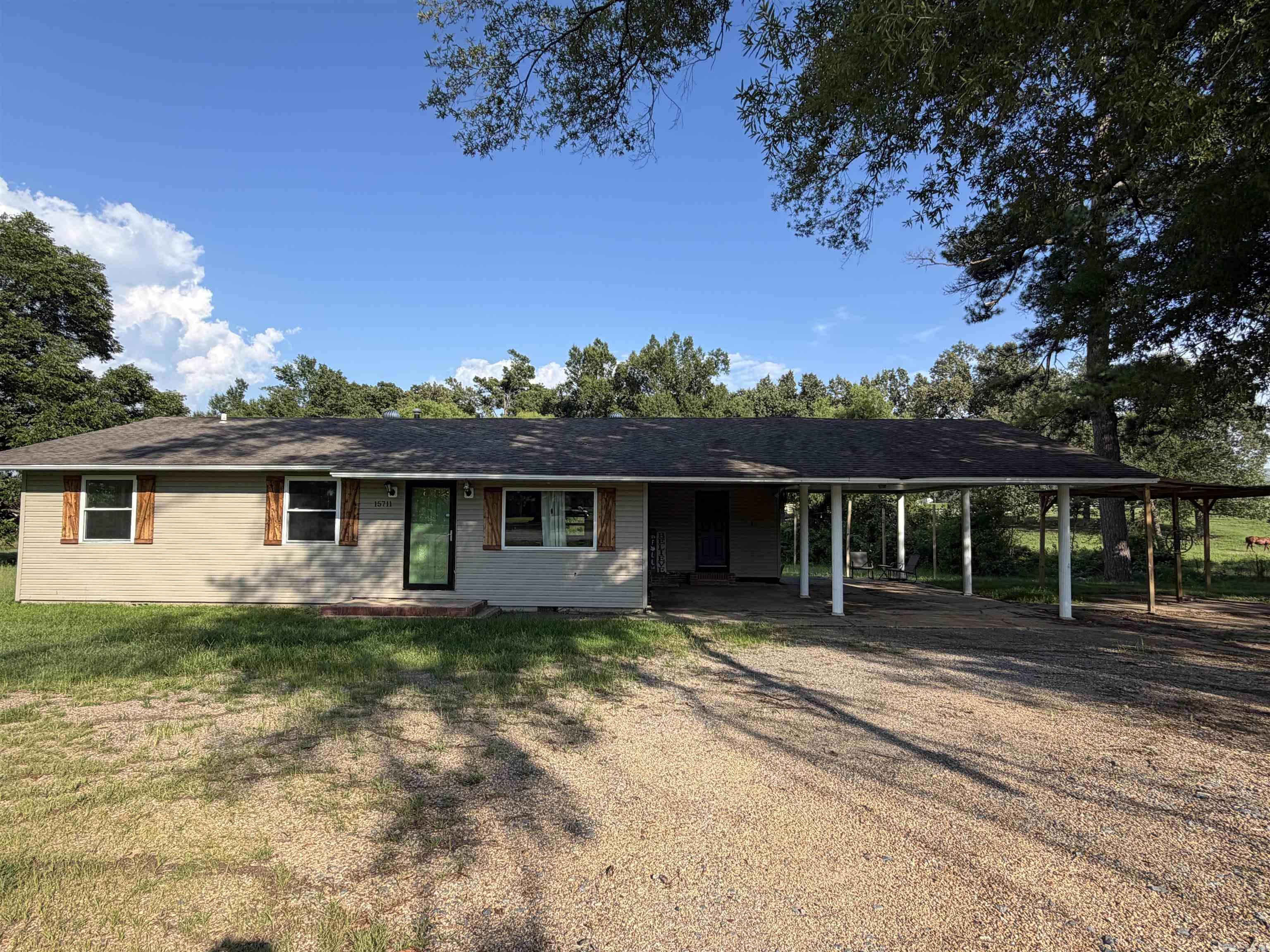 Welcome home to this nicely updated three-bedroom, two-bath home situated on almost an acre of land! Offering the perfect blend of comfort and value, this property is ideal for first-time homebuyers or investors looking to expand their portfolio. With spacious living areas, modern updates, and plenty of outdoor space for entertaining, gardening, or future improvements, this home offers endless possibilities. Don't miss this fantastic opportunity to own a move-in-ready property with room to grow!