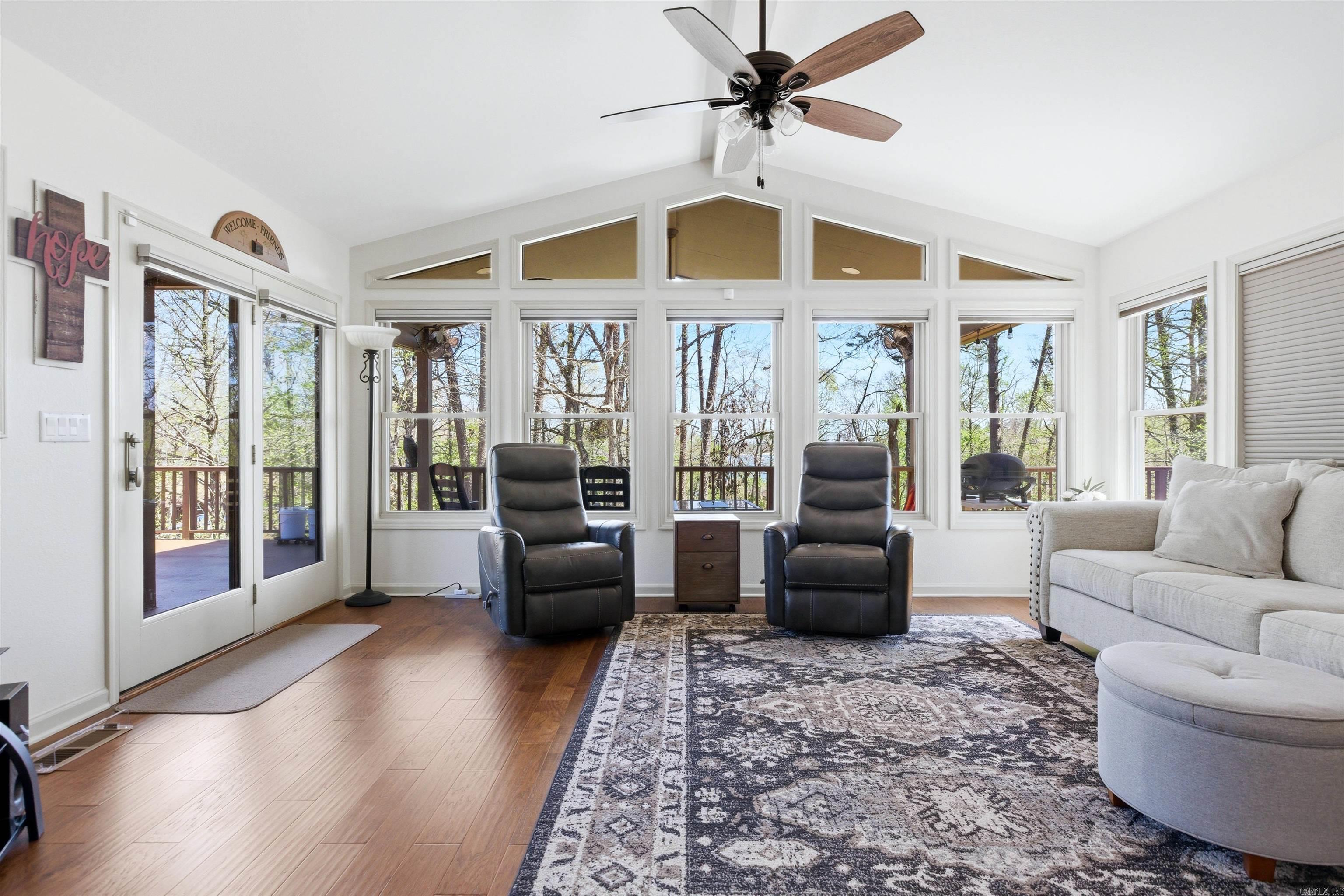 Tucked just moments from Lake Balboa, this beautifully updated home blends comfort, efficiency, and standout features you won’t find every day. Designed with versatility in mind, the property includes a spacious RV or motorhome Garage (once home to a 40' Monaco Bus) and shop—perfect for hobbies, storage, or all your lake-life gear. Inside, you’ll find a fresh, bright modern feel with the entire interior recently repainted, no popcorn ceilings, and no carpet! Gorgeous engineered hardwood flooring for a clean, upscale look. Newer appliances, can lighting and solar tubes! The thoughtfully designed layout includes mini-split systems in both the office and shop, offering personalized climate control wherever you need it. Major upgrades bring peace of mind, including a whole-house generator connected to a buried propane tank, ensuring you’re always prepared. The crawlspace has been professionally encapsulated for added efficiency and long-term durability. One of the true highlights is a rooftop deck perfect for relaxing, entertaining, or taking in the beauty. This is a rare opportunity to own a move-in-ready home in a prime lake-area location. https://youtube.com/shorts/ISTlW5XQNUc?si=v2