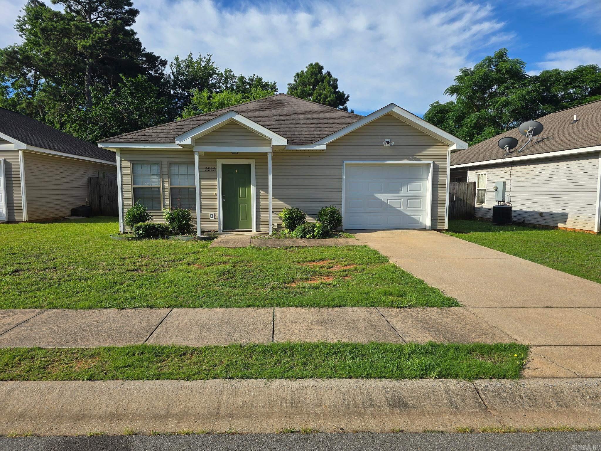 Welcome to 3513 Terrace Hill Court in Benton, AR — a well-kept 3-bedroom, 2-bath home featuring an attached one-car garage and a fenced-in backyard for private outdoor use. The kitchen includes a dishwasher for convenient cleanup. The layout provides comfortable living space and everyday convenience in a desirable location. Contact us to schedule a showing.