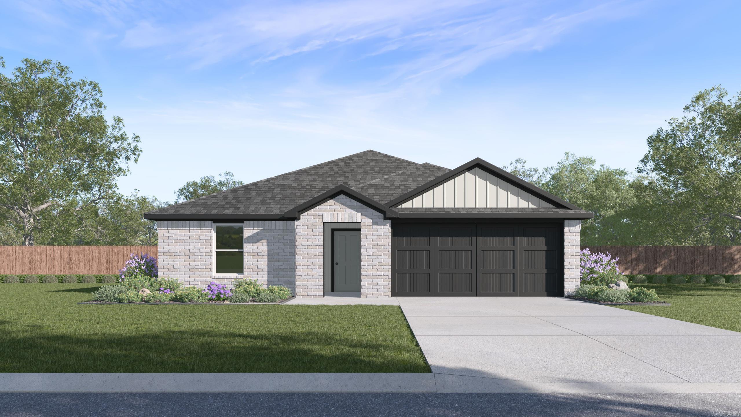 Amazing Aubrey plan in Crescent Grove, located in North Little Rock, AR! These homes create a welcoming environment with an open floorplan, perfect for entertaining! Each single-story home features LVP throughout the common areas with carpet in bedrooms and closets. In the kitchen and bathrooms, you’ll find beautiful quartz countertops. Each home will feature 4-sides brick with Hardie® siding per plan. These homes come with a programmable thermostat! 10-year limited Homebuyer’s Warranty! Photos may be stock photos, representative of plan only and may vary as built. Annual taxes is an estimate. HOA dues TBD.