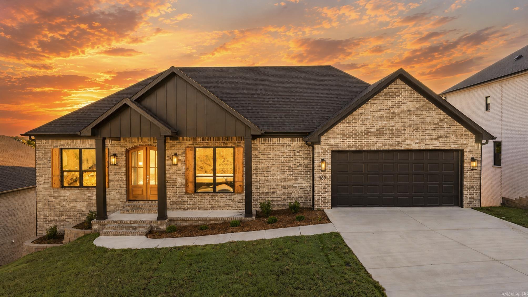 Welcome to this beautifully designed, brand-new home that offers a perfect blend of functionality and style. Featuring 4 bedrooms, 3 bathrooms, 2 living areas, and an office, this home provides ample space for modern living and entertainment. The main level is truly exceptional, with an open concept kitchen and living area that flow seamlessly together, creating a welcoming and airy atmosphere. Large windows bring in natural light with a back porch that overlooks a private backyard perfect for outdoor living and relaxation. Convenience is key in this home, and the main level layout has been designed with practicality in mind. The spacious primary bedroom suite is located on the main floor and includes a massive walk-in closet that connects directly to the laundry room for added convenience. A guest bedroom on this level is perfect for visitors or multi-generational living, with a full bathroom nearby. As you enter from the garage, you'll appreciate the mud room area, ideal for dropping off coats, shoes, and backpacks, keeping your home tidy and organized. Downstairs, you'll find a second living area plus a bonus/flex room!