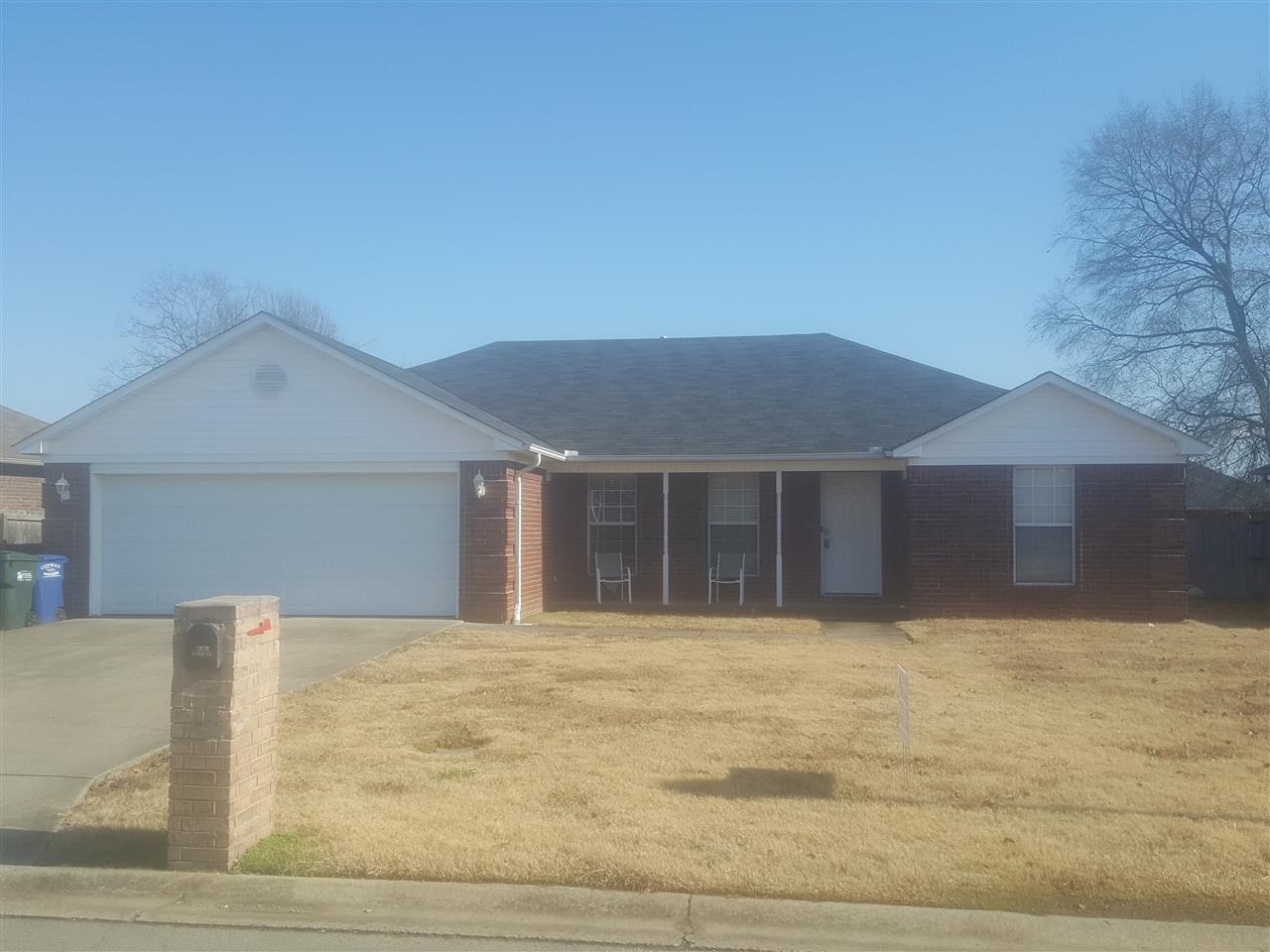 This home has a great layout.  Split plan with 3 bed 2 bath, open kitchen with large living room.  Great neighborhood. Comes with Refrigerator.