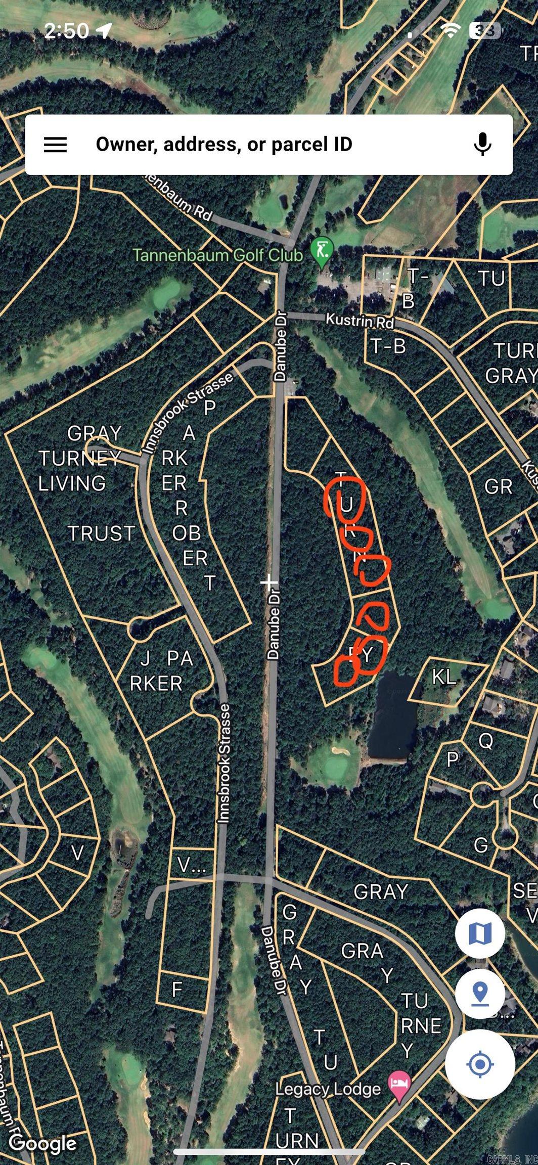 Lot 411 in Tannenbaum Subdivision on Autobahn Dr. and backs up to golf course.  Annual dues only $500 per year & you have access to the TPOA Park with Picnic Pavilion, outdoor stone fireplace, grills, Pickle Ball Court, & Tennis Courts. Tannenbaum Golf Course is also close by (dues do not cover playing the course)
