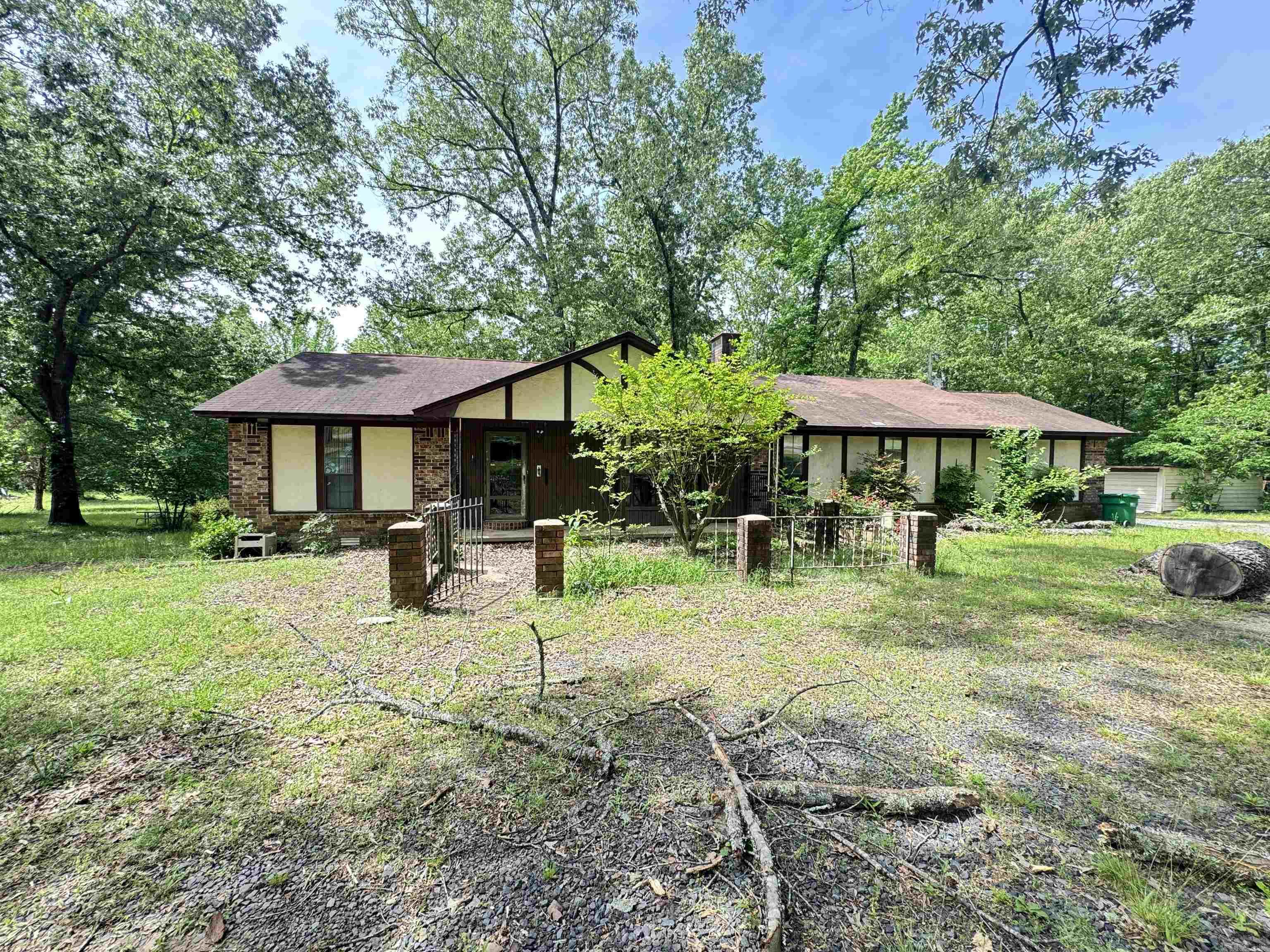 Looking for an investment opportunity? This is it, so much potential! 3.70 acres just outside of Cabot. Open concept, 3 bedroom, 2 bathroom home with large circle driveway. Sold as-is, cash or in bank financing only. Showings by appointment only, no trespassing, home is actively being monitored. AGENTS SEE REMARKS.