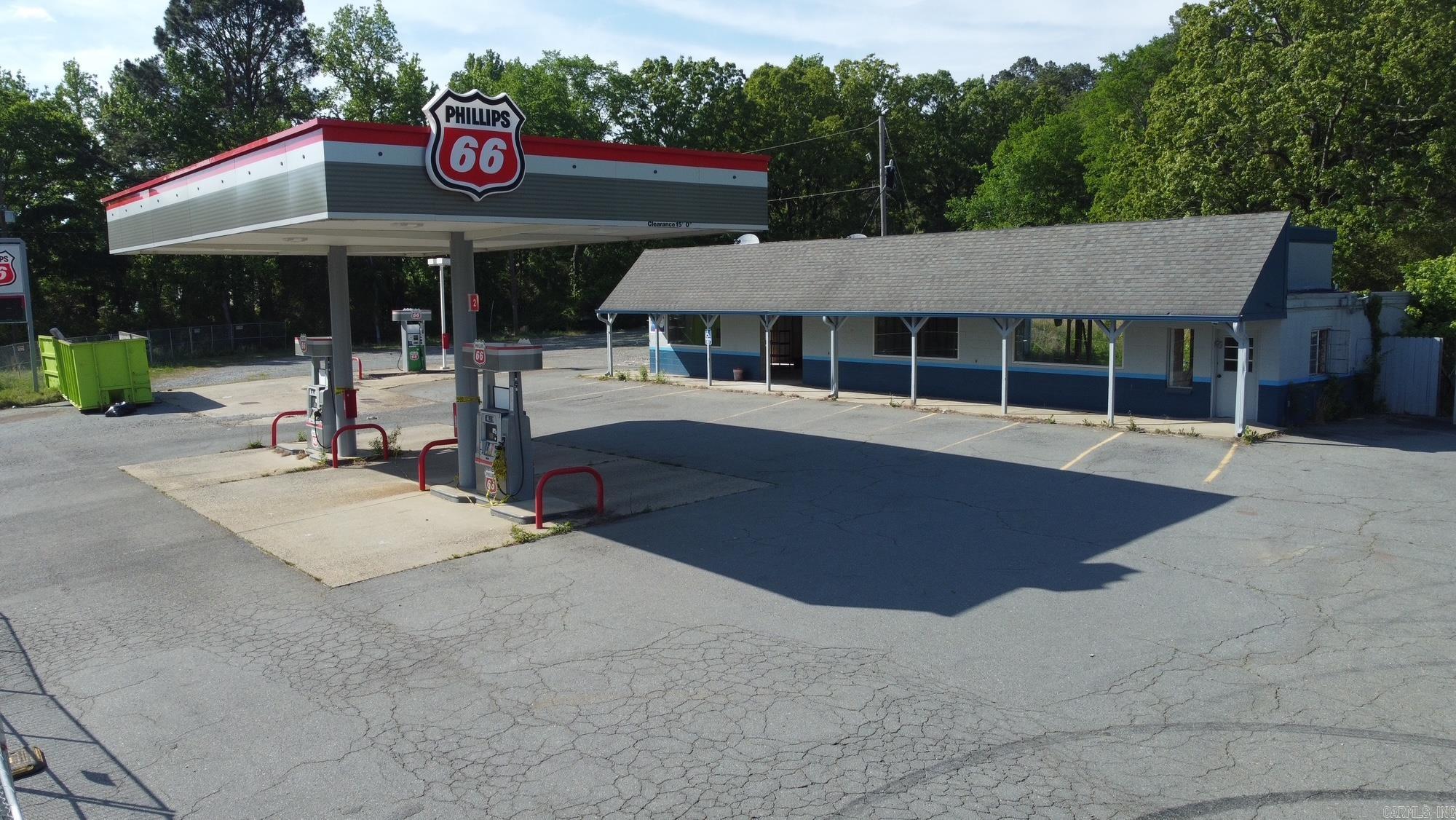 This was a very busy gas station that could be redone.  2.74 acres with 3 storage units as well.  Beautiful very busy area.