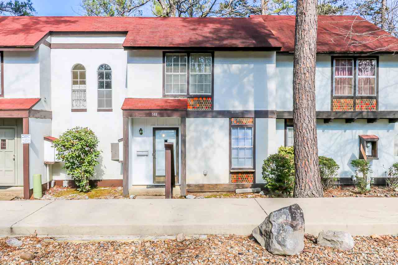 Nicely maintained 2 bedroom 1.5 bath town home. Common property to Lake Desoto with year round lake view. Two levels with bedrooms on the upper level, galley kitchen and roomy deck to enjoy the view from.