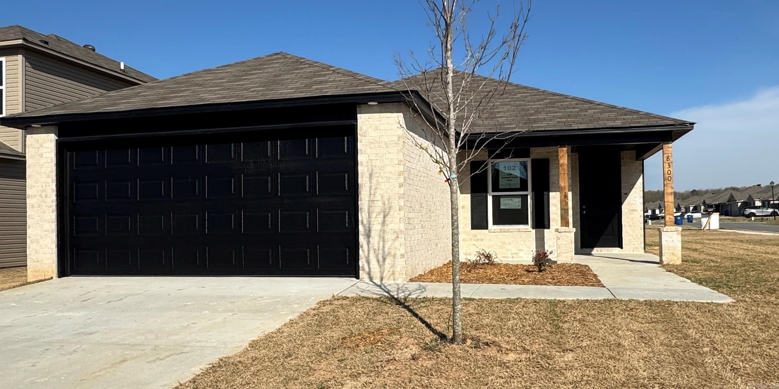 The Armstrong II plan is a beautiful open concept plan. Come see the spacious Living Room and eat-in Kitchen. This home is on a corner lot.   Thoughtful upgrades in this home: 1 pair louvered shutters, 14'x7' uncovered patio, soaker tub/shower combo in Master Bath, plumbing faucet upgrade 2, 8" deep Kitchen sink, pull out Kitchen sink faucet, door bell, added cable jack, HVAC rigid duct upgrade, furnace in attic per municipal requirements, 36" level 1 cabinet uppers in Kitchen, refrigerator cabinet, flush laminate bar top in Kitchen, Luxury Vinyl Plank flooring in wet areas and Living Room and adjacent hallways, raised ceilings per municipal requirements, fiberglass exterior doors, Cheyenne style doors, baseboards level 2, 25in wide attic stairs, LED disk lights in Kitchen, full sod, stainless steel appliance package, corner lot.     *** AGENTS, PLEASE SEE AGENT REMARKS OR SHOWING REMARKS FOR VERY IMPORTANT INFORMATION. ***  THIS HOME IS SCHEDULED TO BE COMPLETE IN EARLY MARCH 2025.